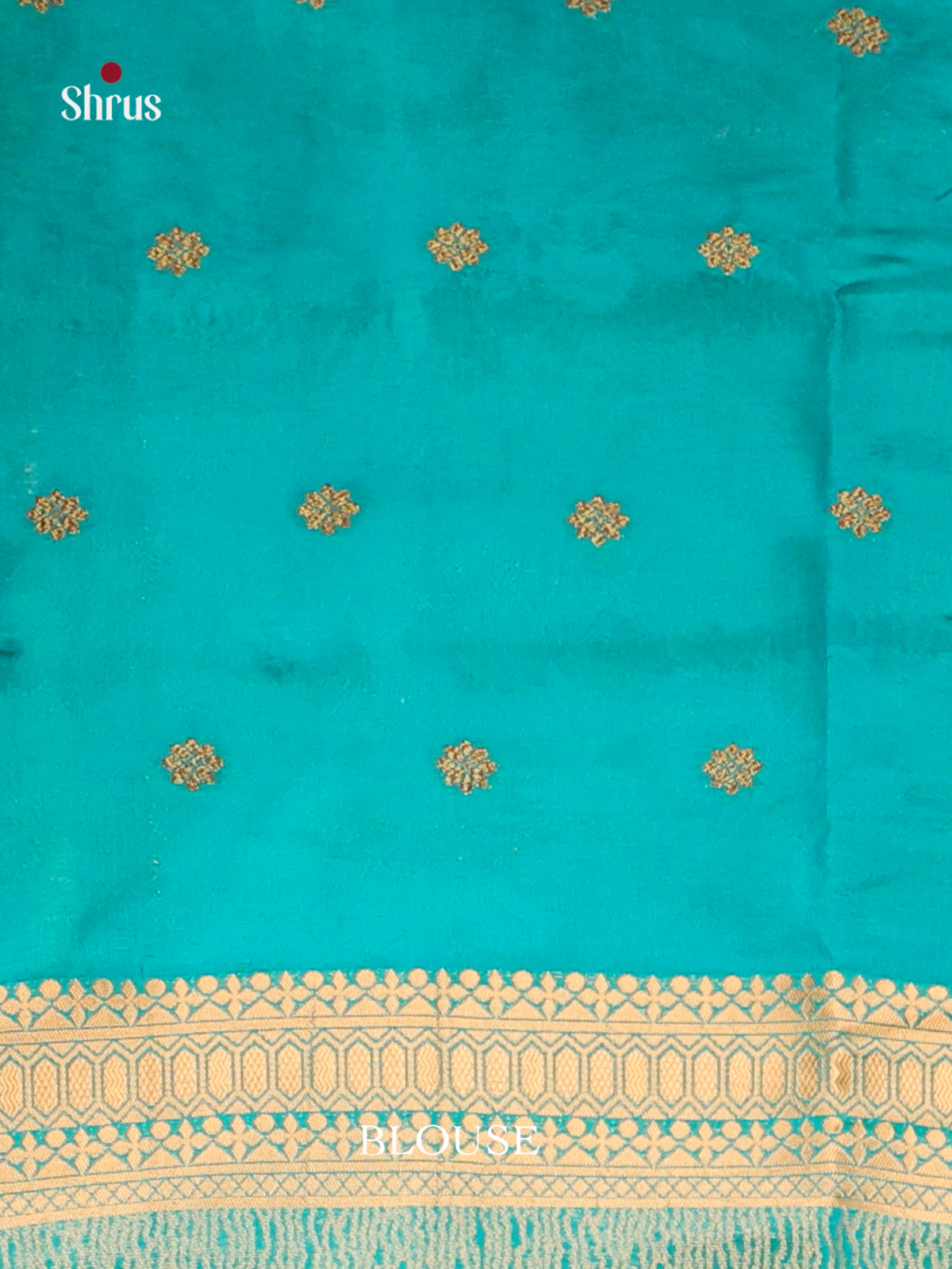 Pastel Blue - Bamboo silk Saree