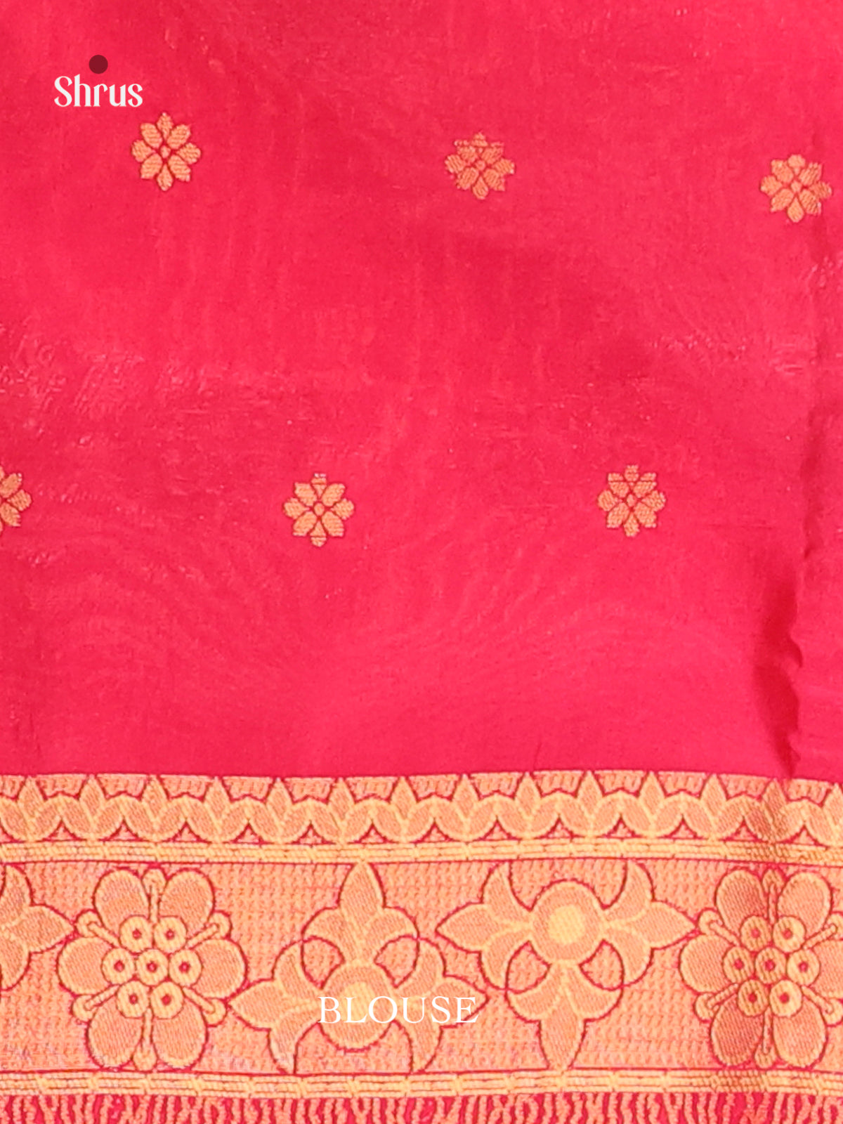 Pink- Bamboo silk Saree