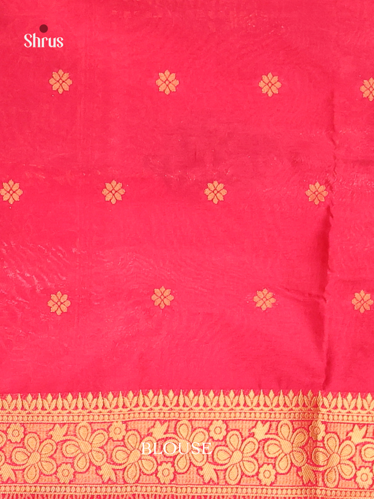 Pink- Bamboo silk Saree