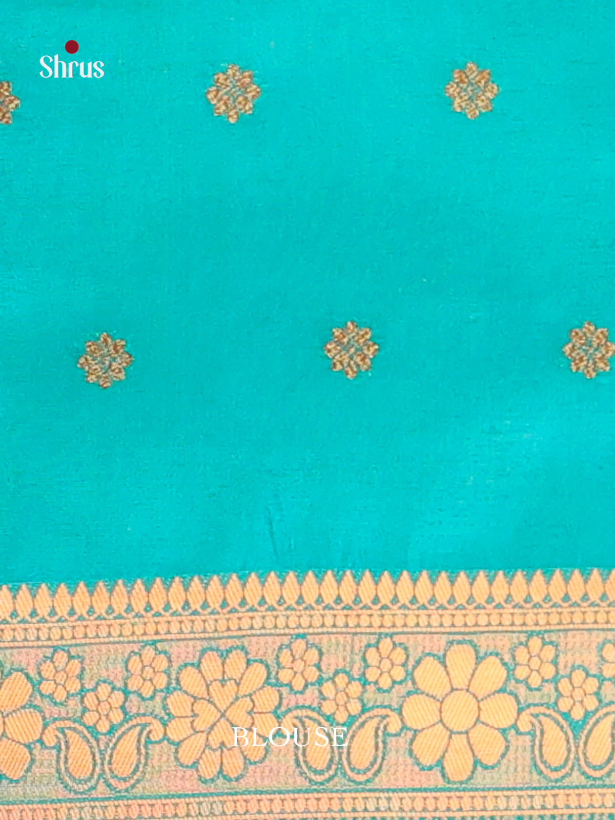 Pastel Blue - Bamboo silk Saree
