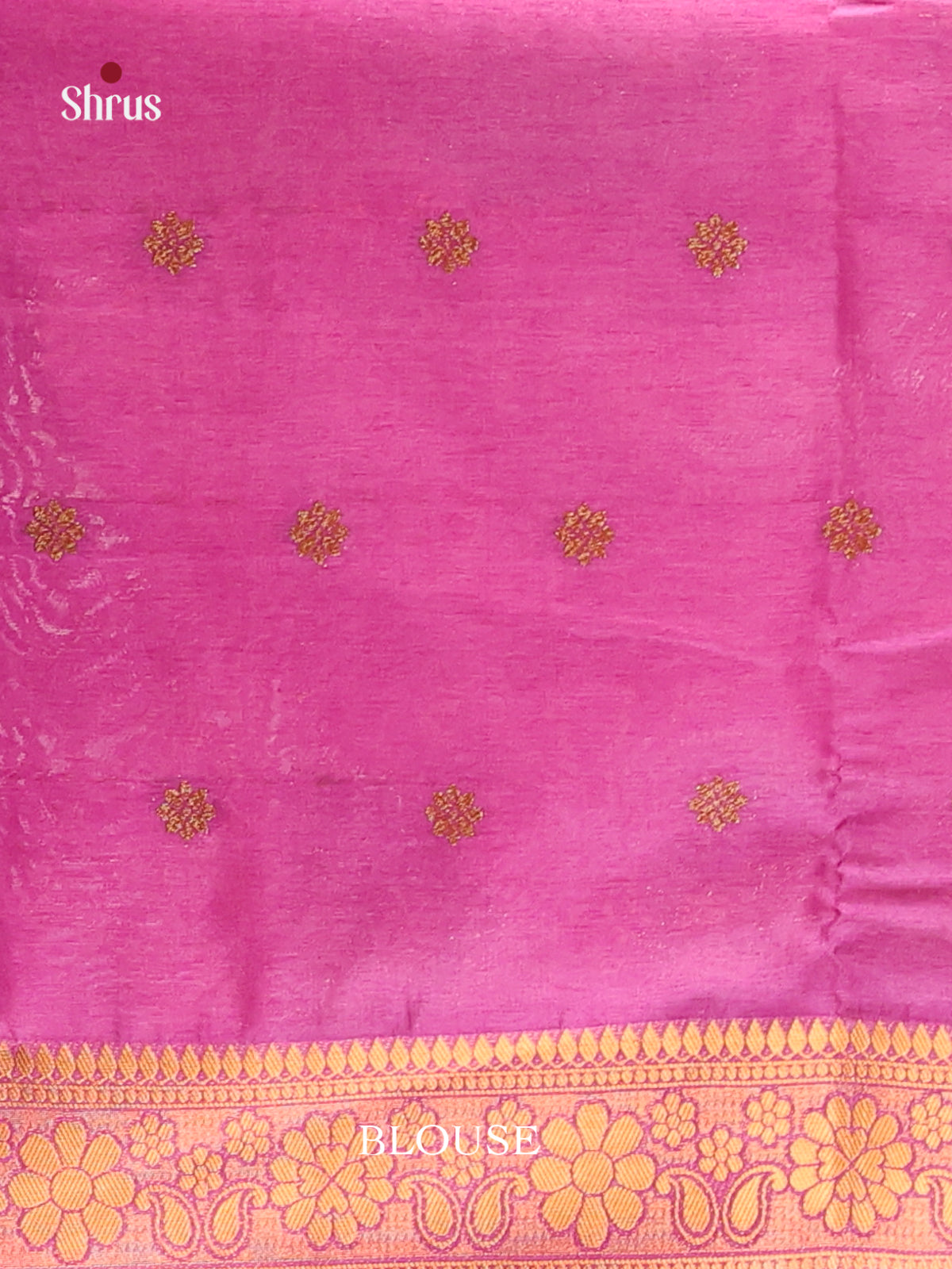 Purple - Bamboo silk Saree
