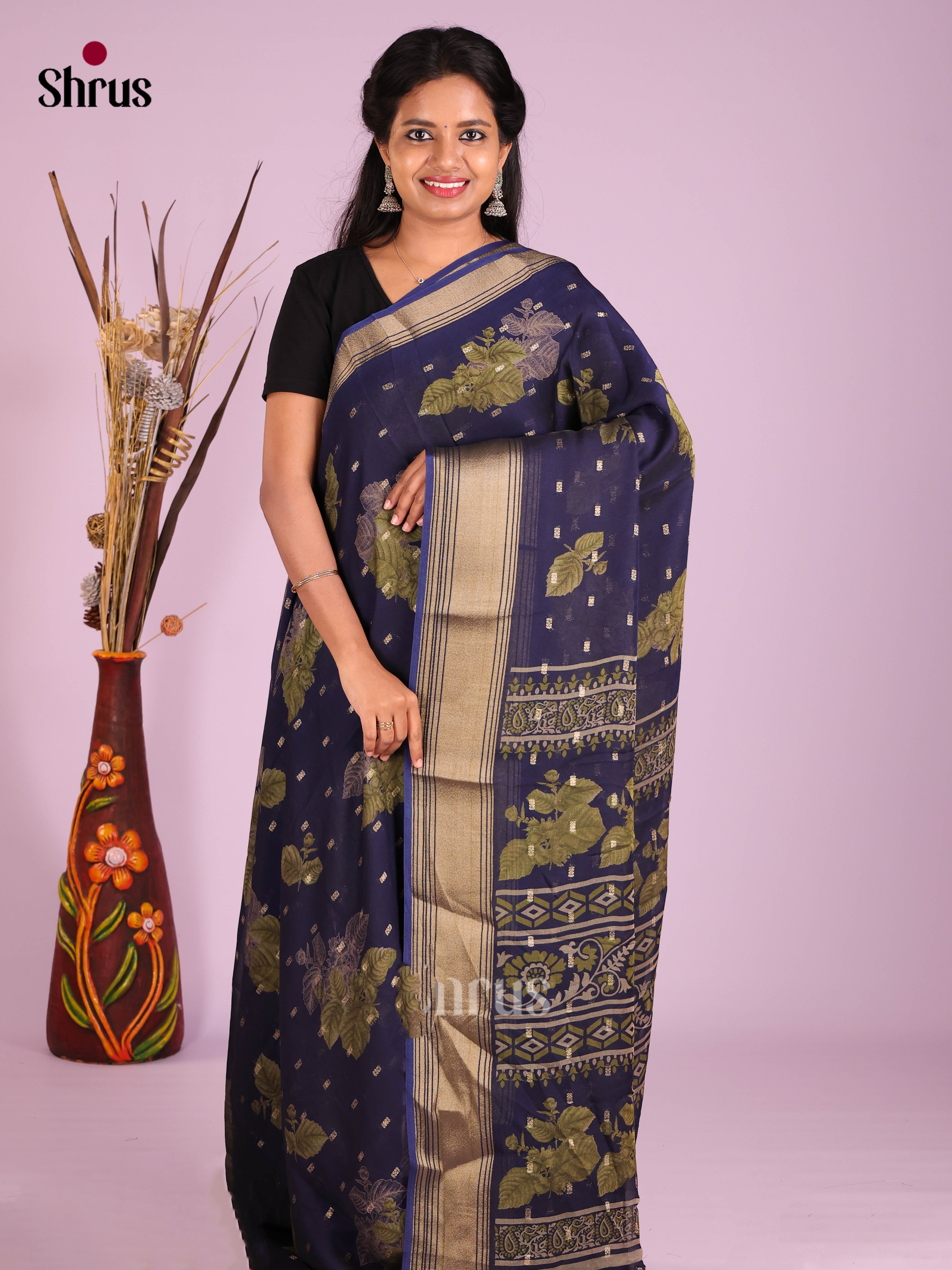DIS07297 - Semi Georgette Saree
