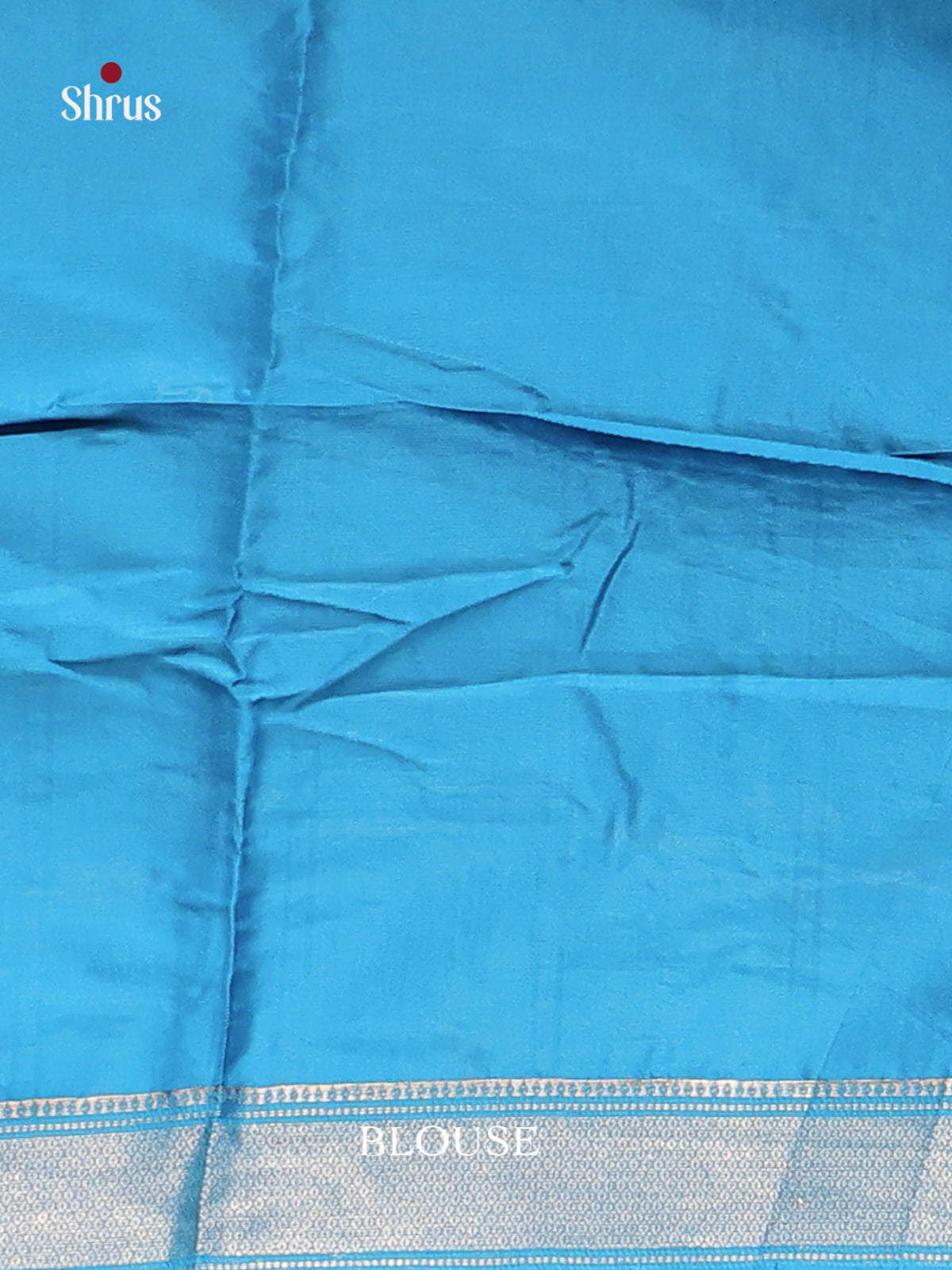Blue - Semi Softsilk Saree
