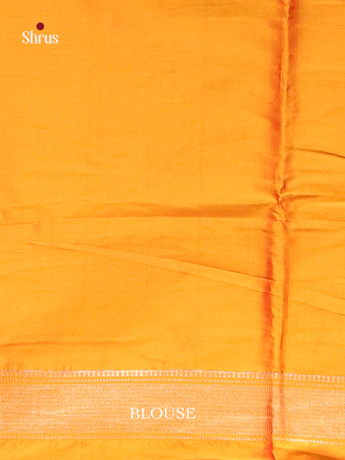 Orange - Semi Softsilk Saree