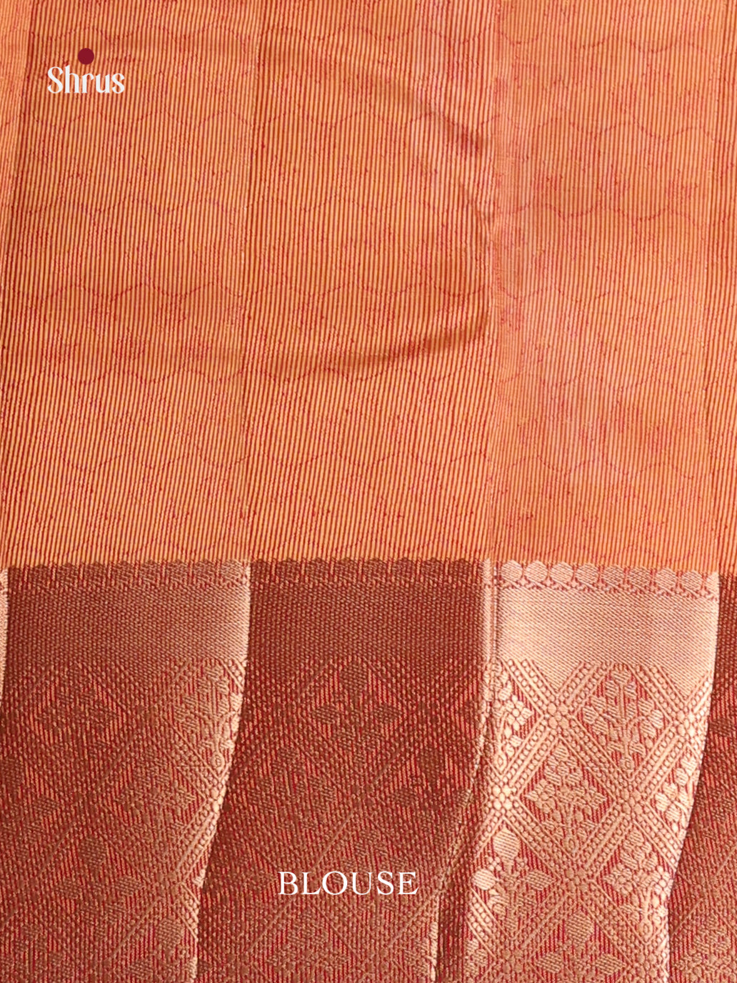 Red - Semi Rawsilk Saree