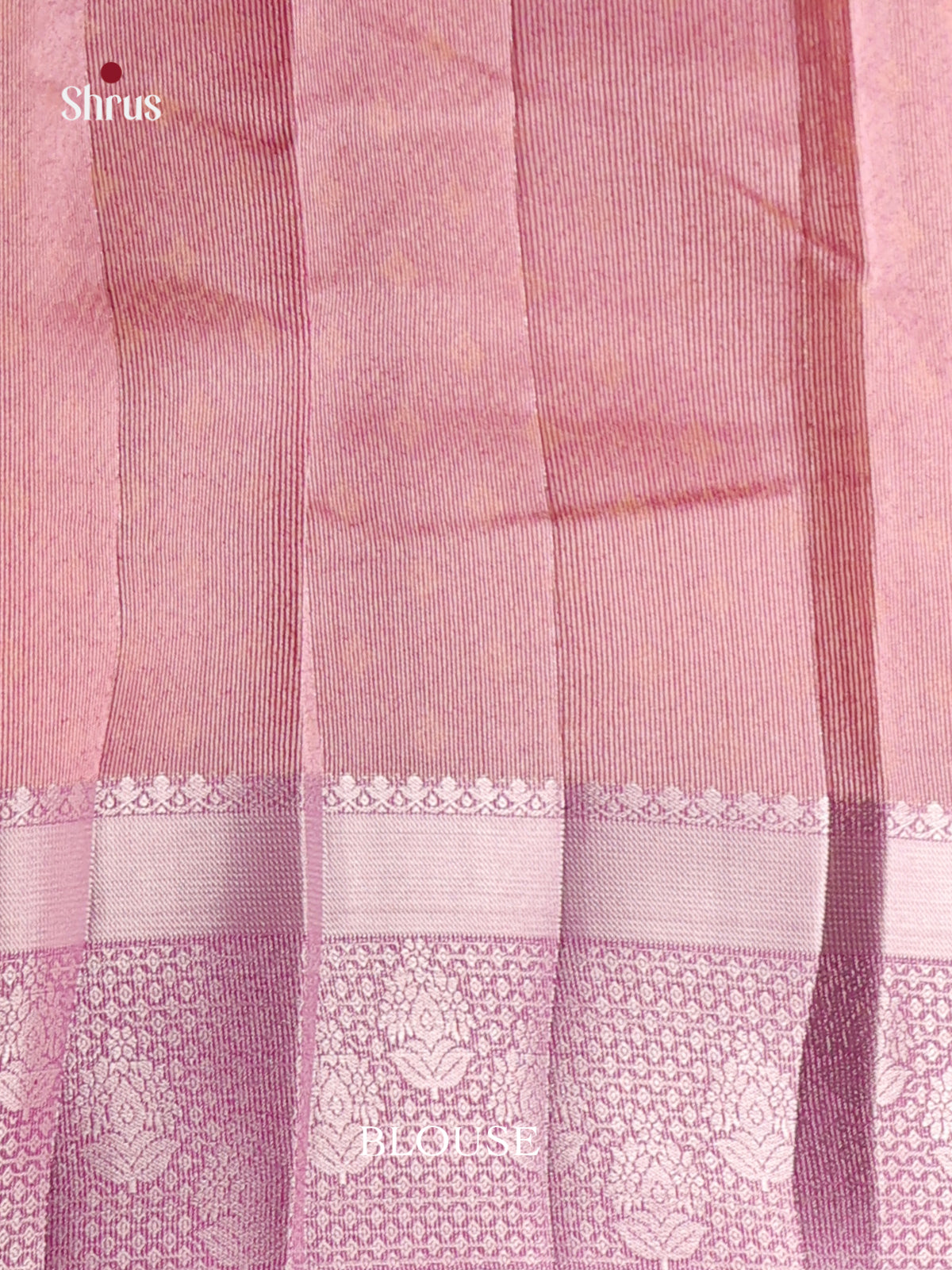 Majenta Pink - Semi Rawsilk Saree