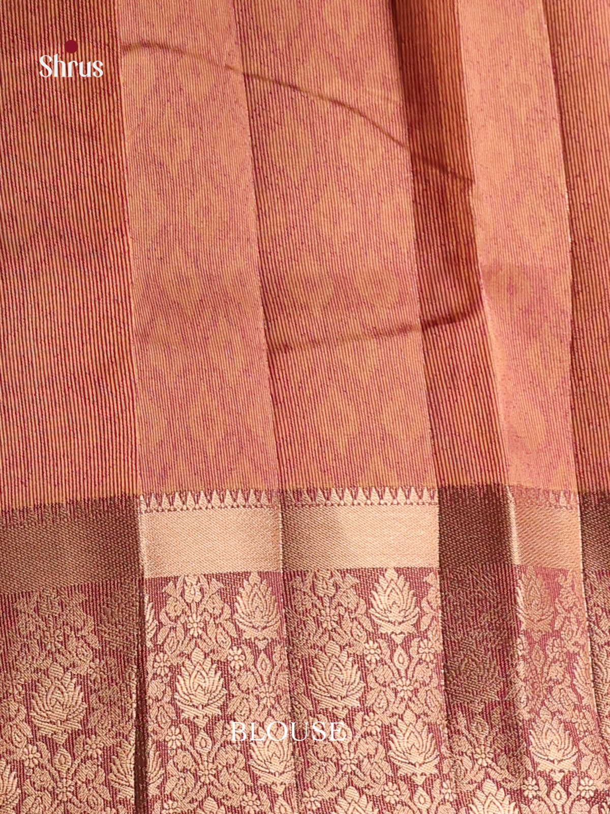 Purple - Semi Rawsilk Saree