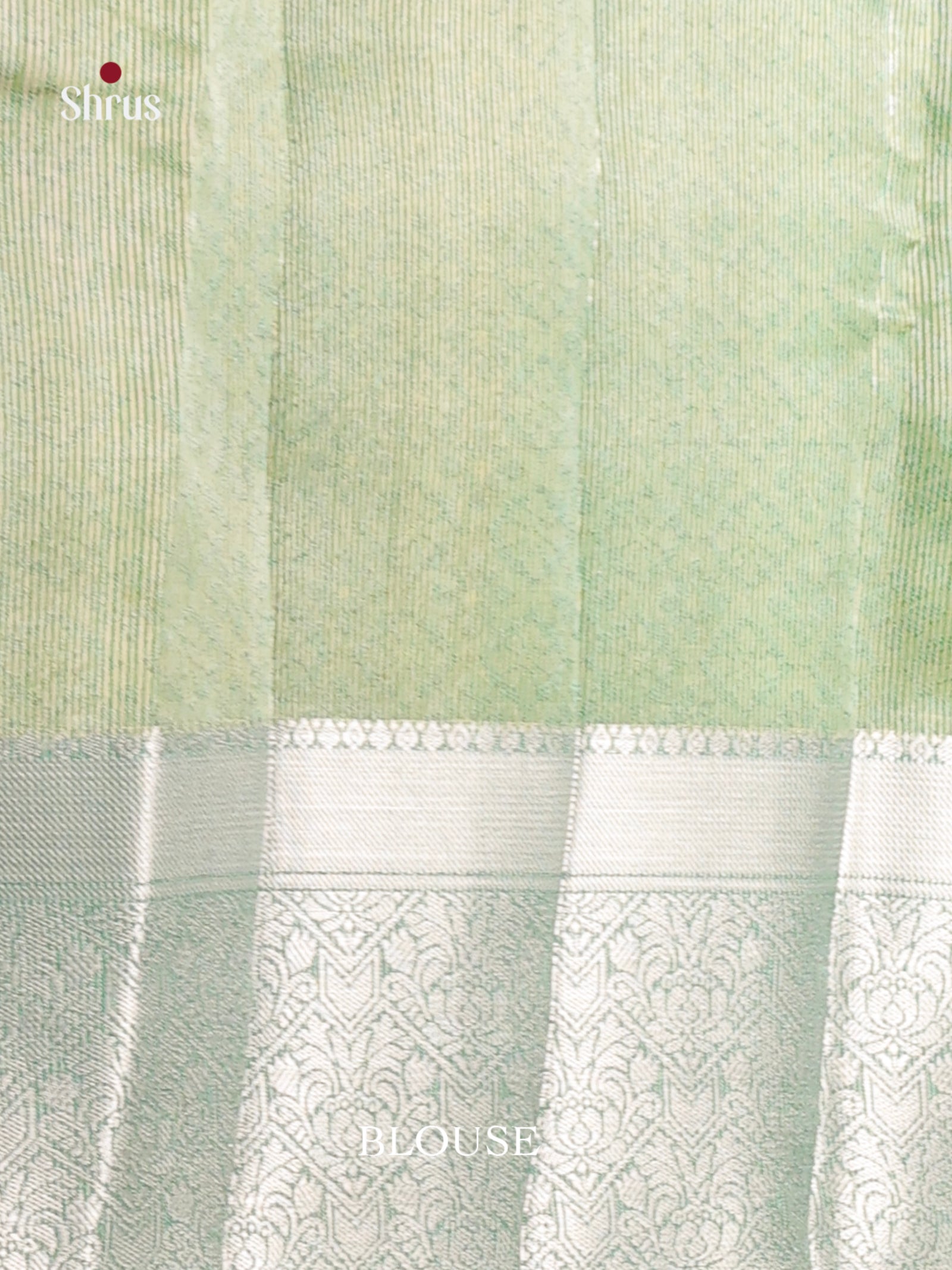 Green- Semi Rawsilk Saree