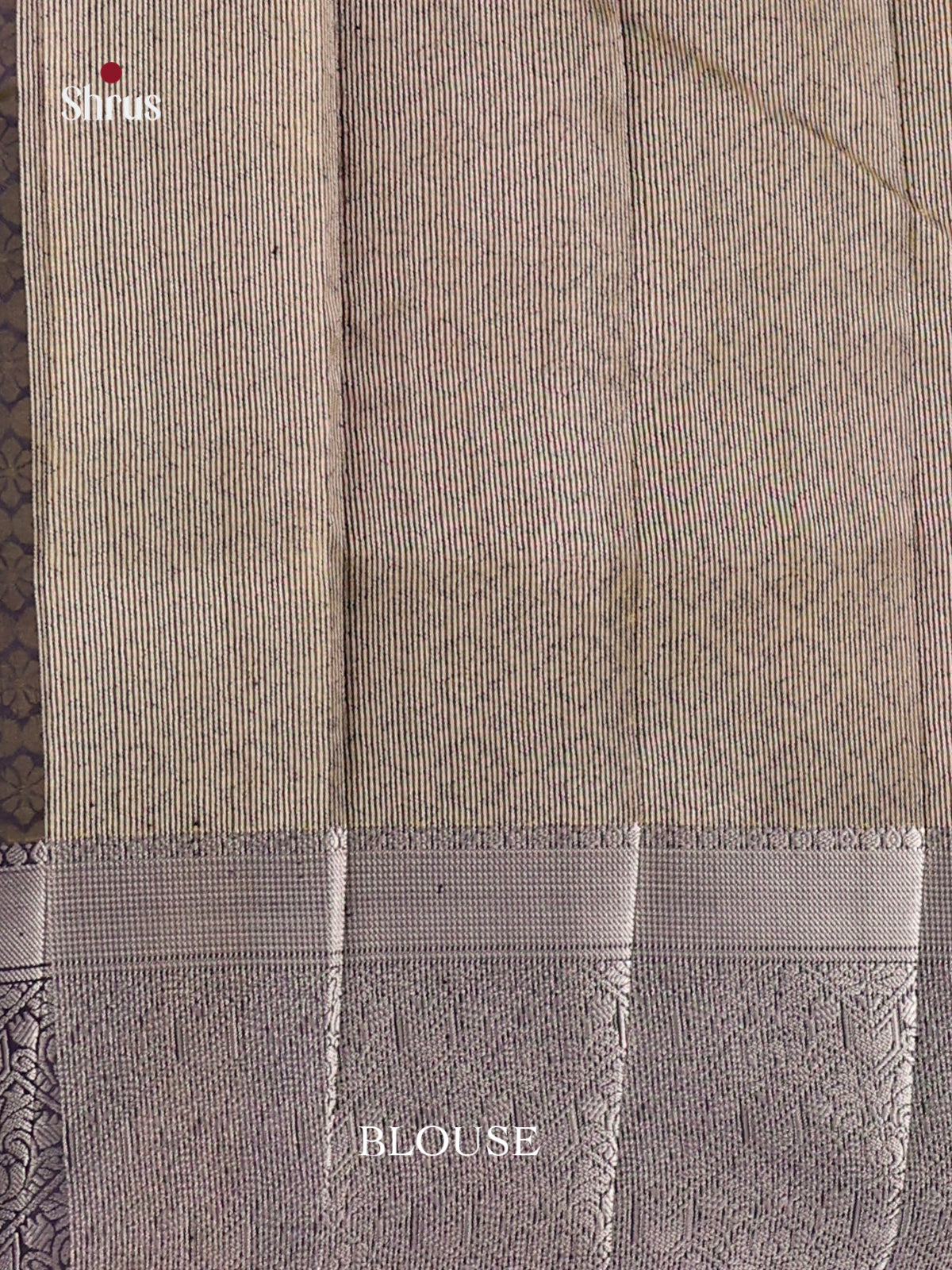 Black- Semi Rawsilk Saree