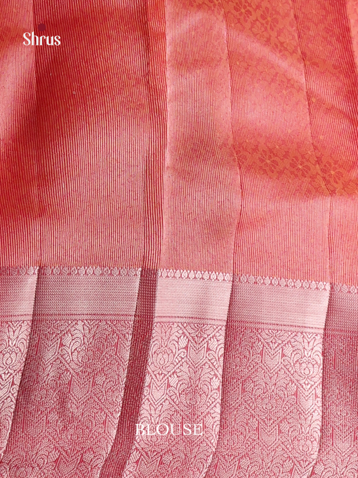 Pink - Semi Rawsilk Saree