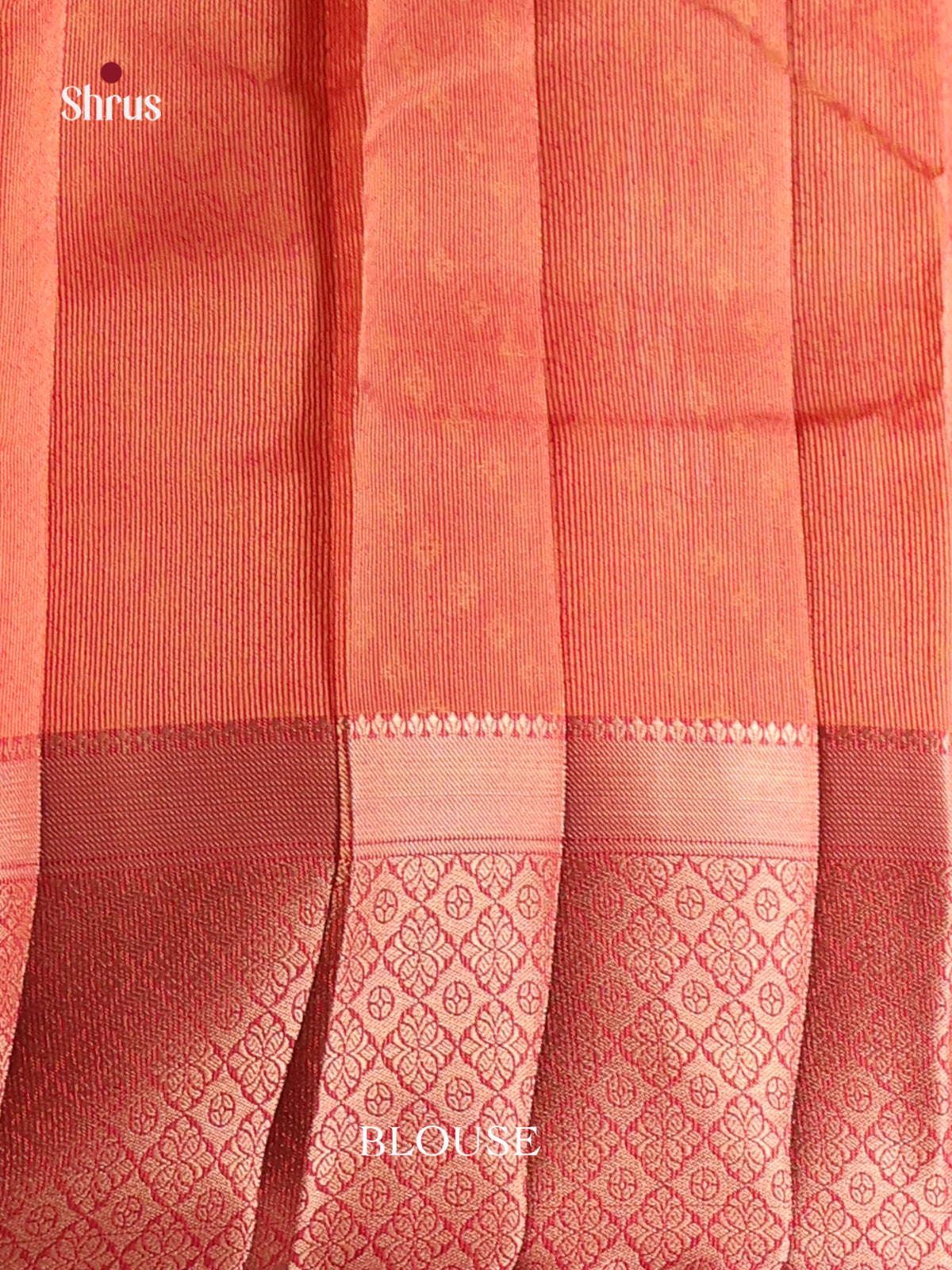 Pink - Semi Rawsilk Saree