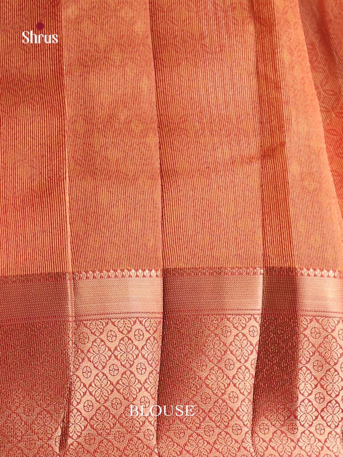 Red - Semi Rawsilk Saree