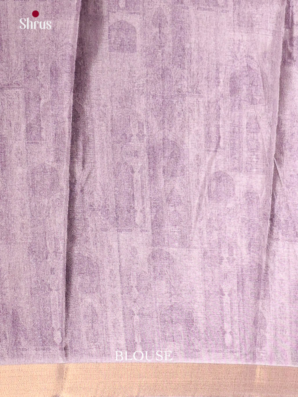 Lavender & Purple - Semi Crepe Saree - Shop on Shrus.com