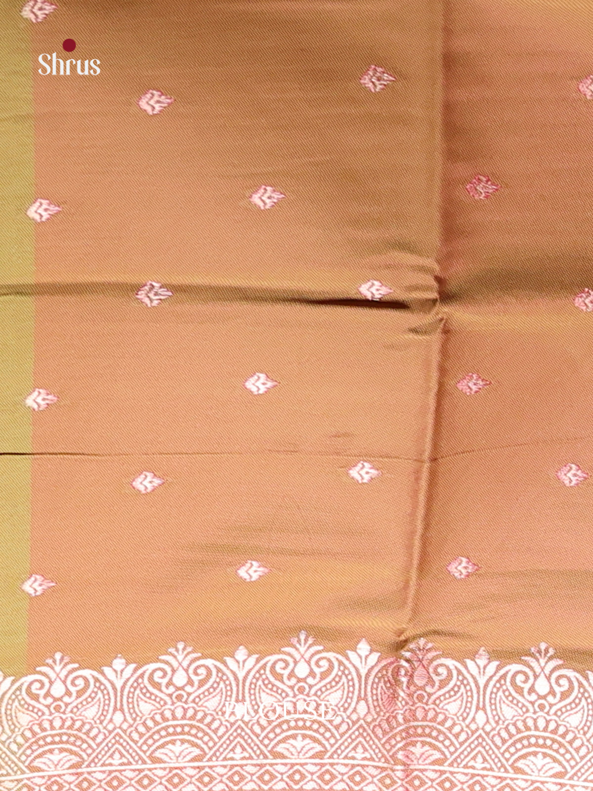 Pink & Green - Semi Softsilk Saree