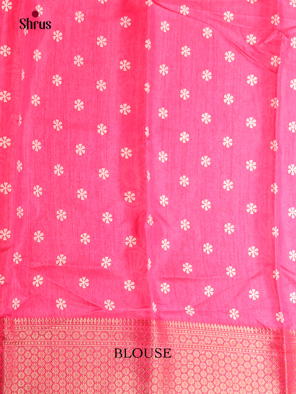 Pink - Semi Crepe Saree - Shop on Shrus.com