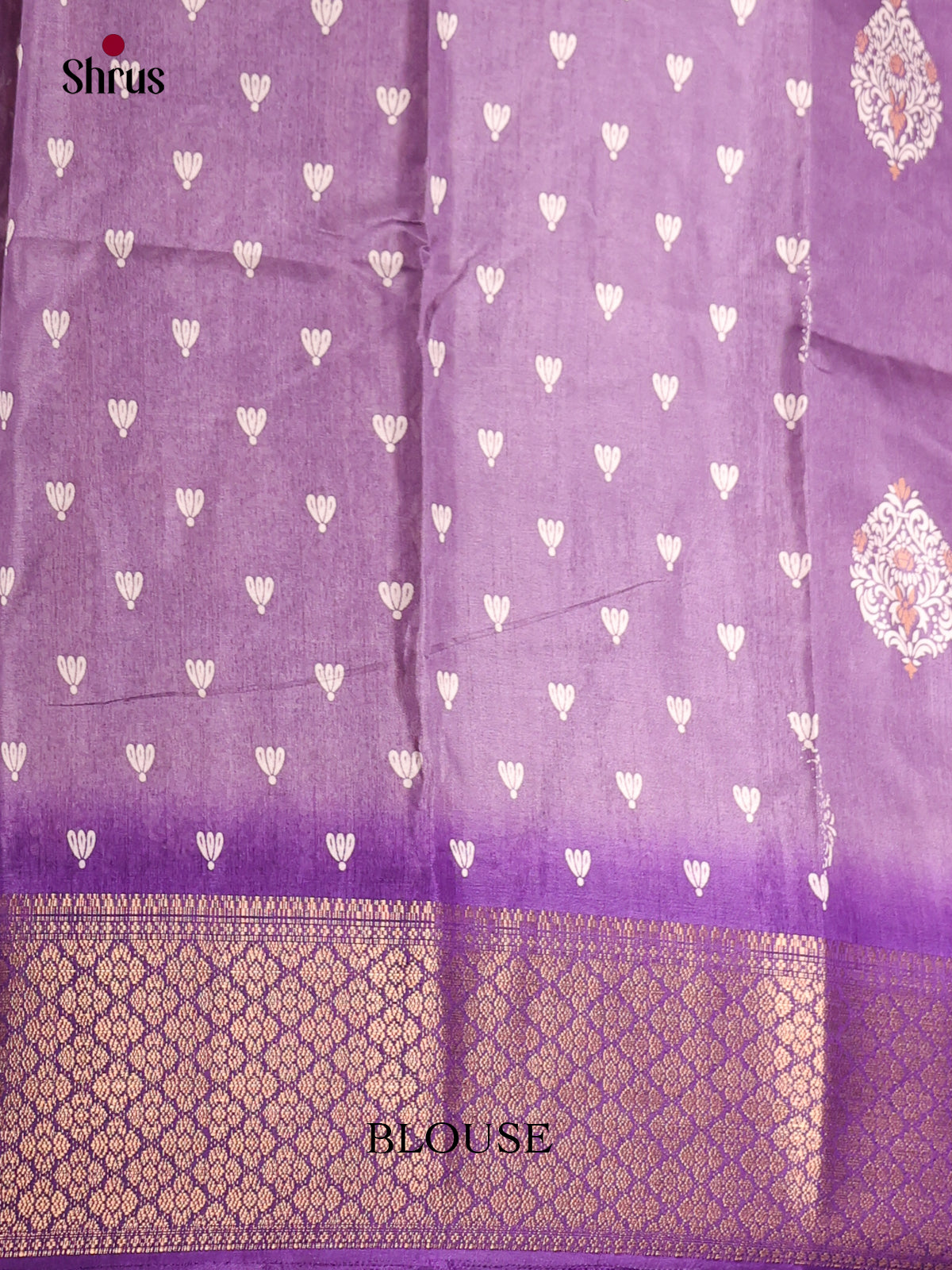 DIS08317 - Semi Crepe Saree - Shop on Shrus.com