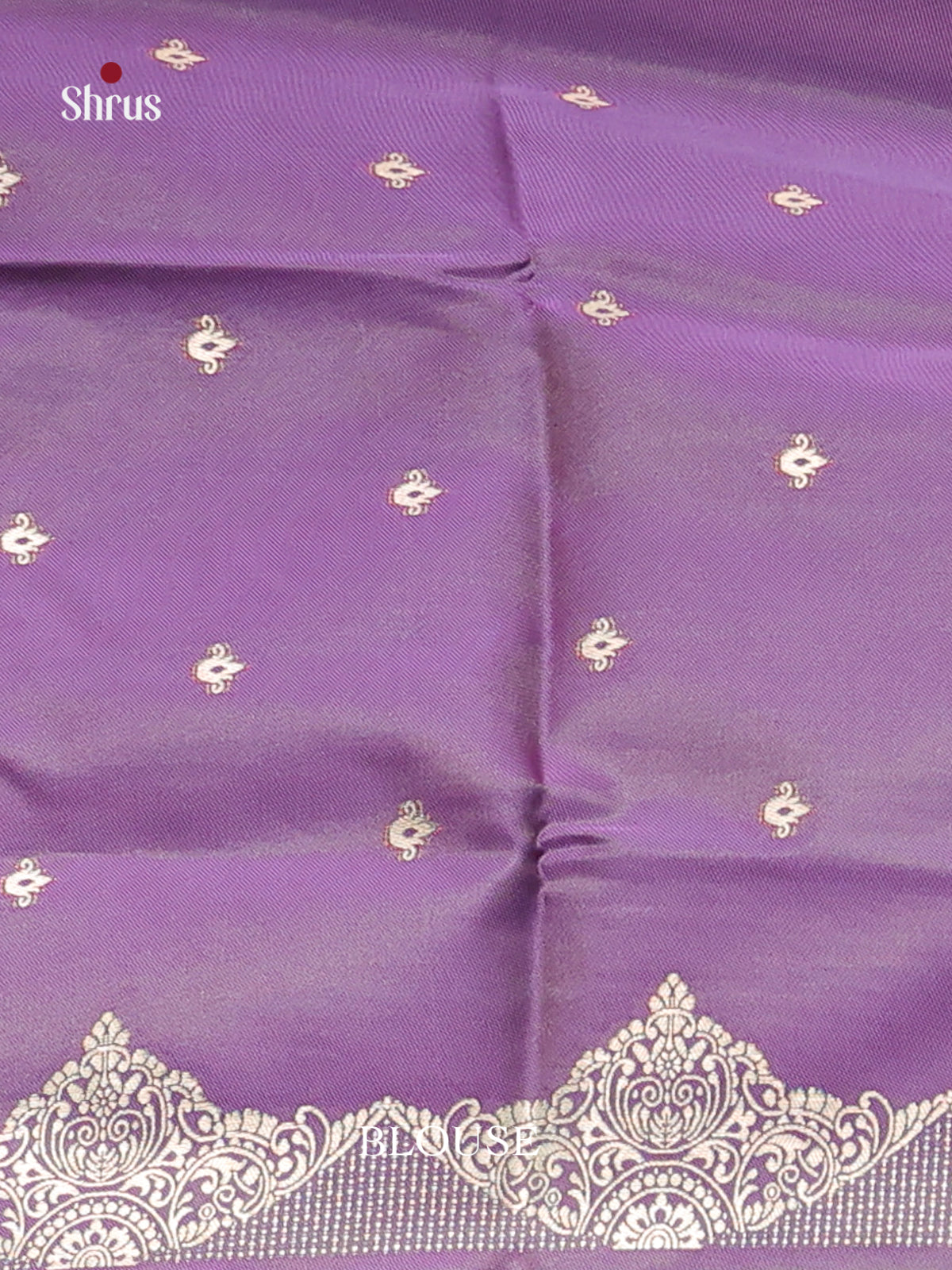 Green & Purple - Semi Softsilk Saree