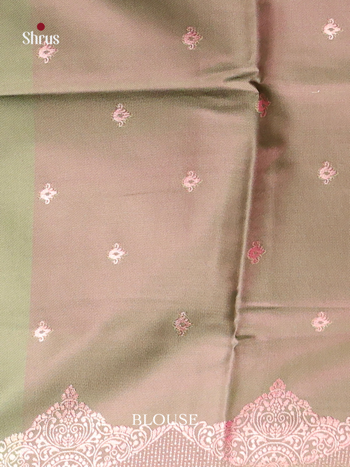 Purple & Green- Semi Softsilk Saree - Shop on Shrus.com