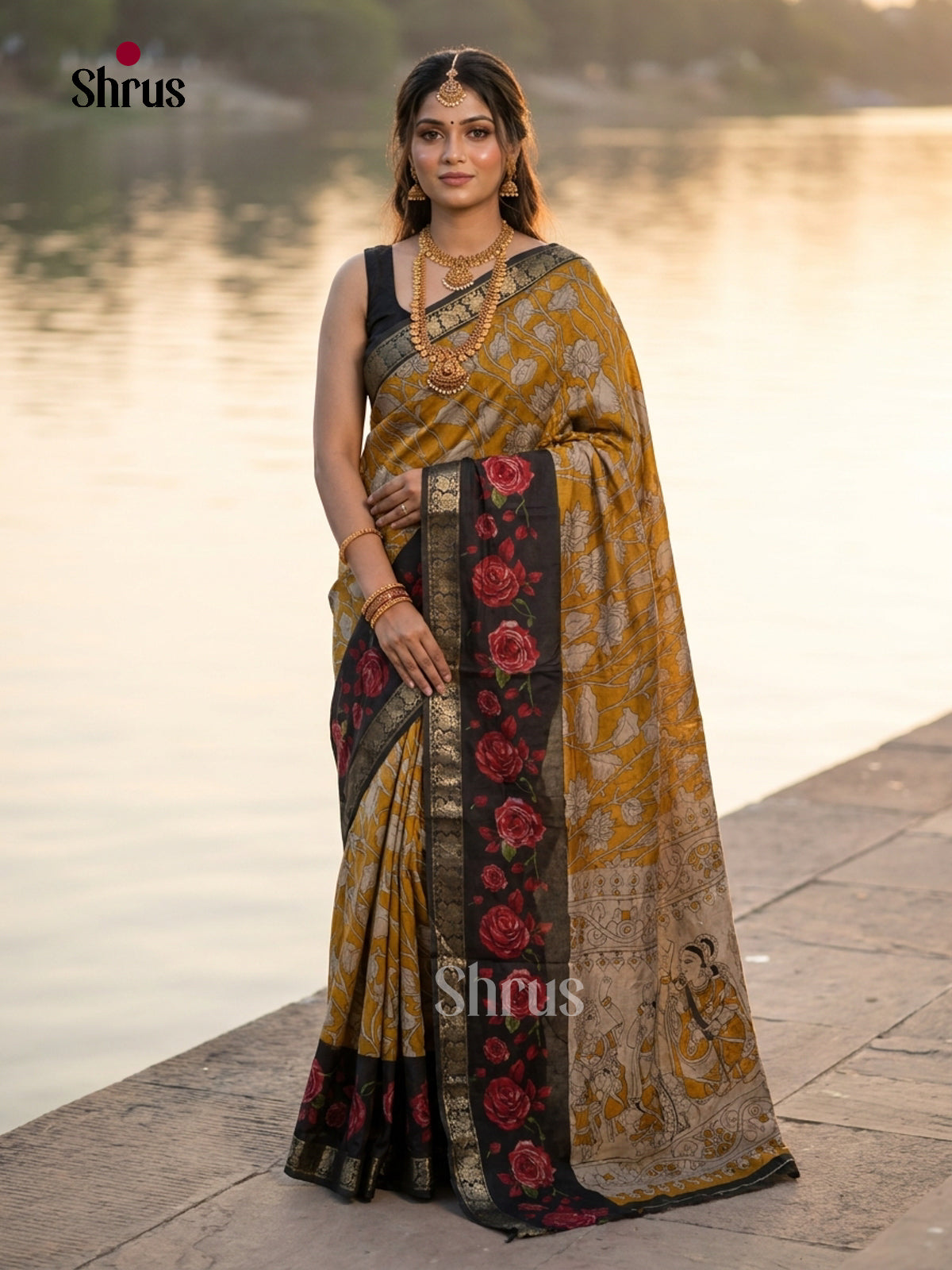 DIS08396 - Semi Modal Saree