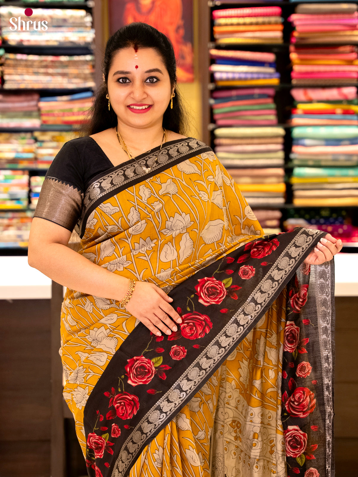 DIS08396 - Semi Modal Saree