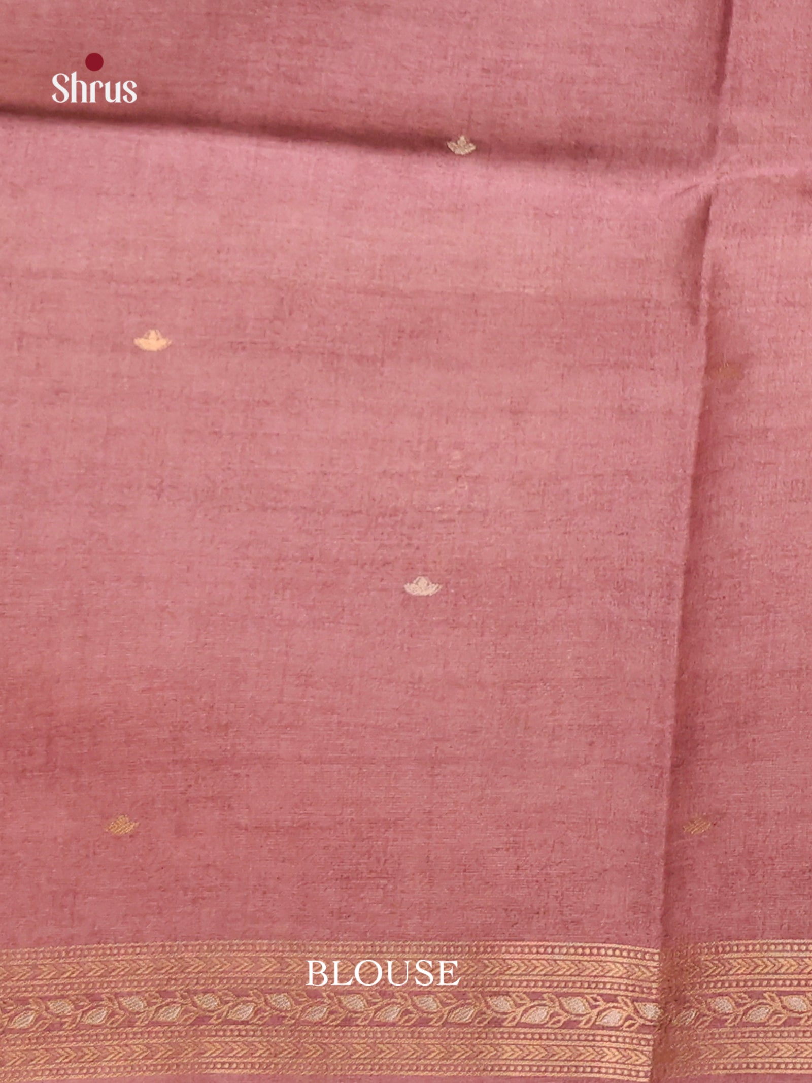 Mustard & Lavender - Semi Tussar Saree