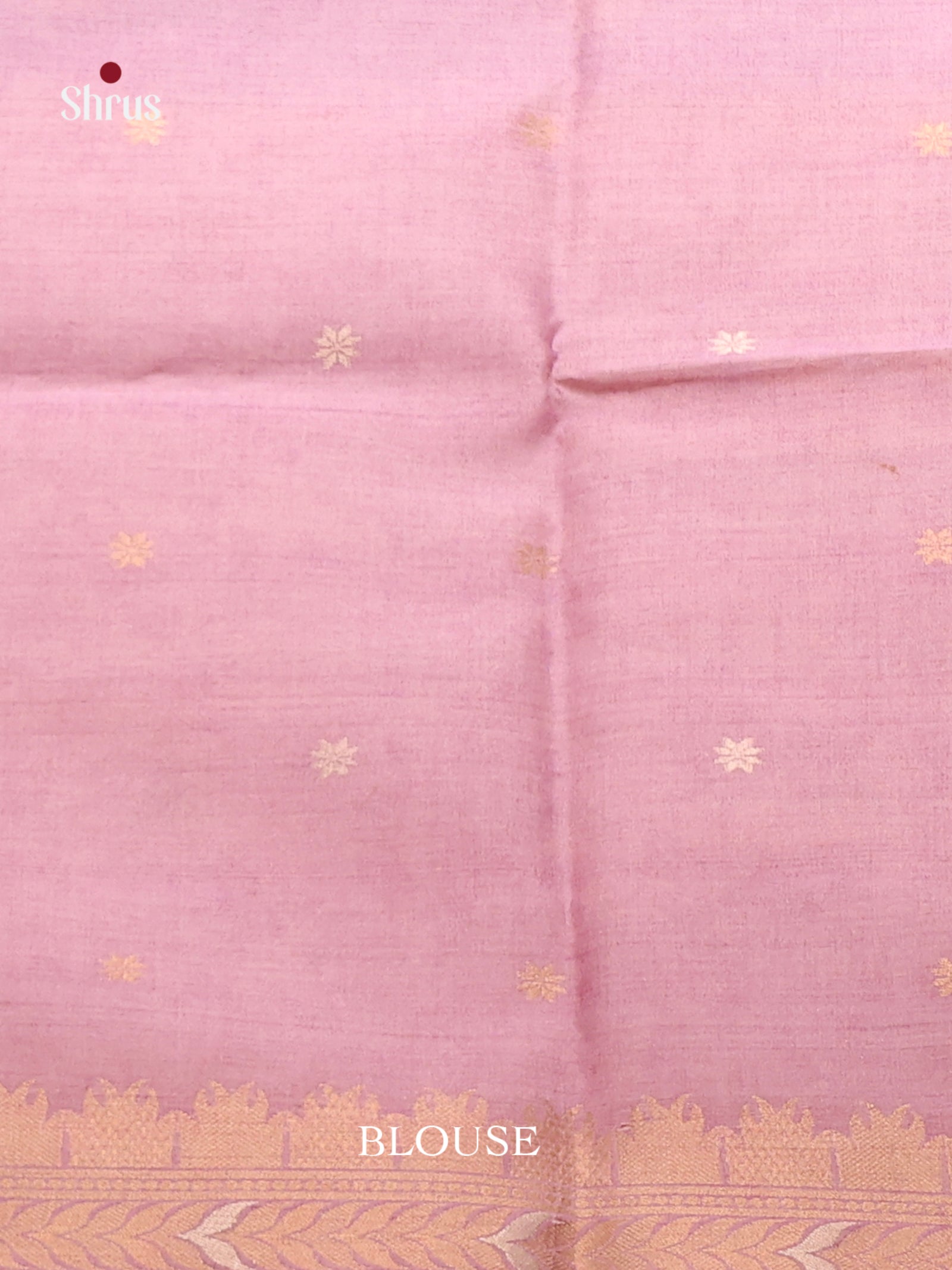 Grey & Lavender - Semi Tussar Saree