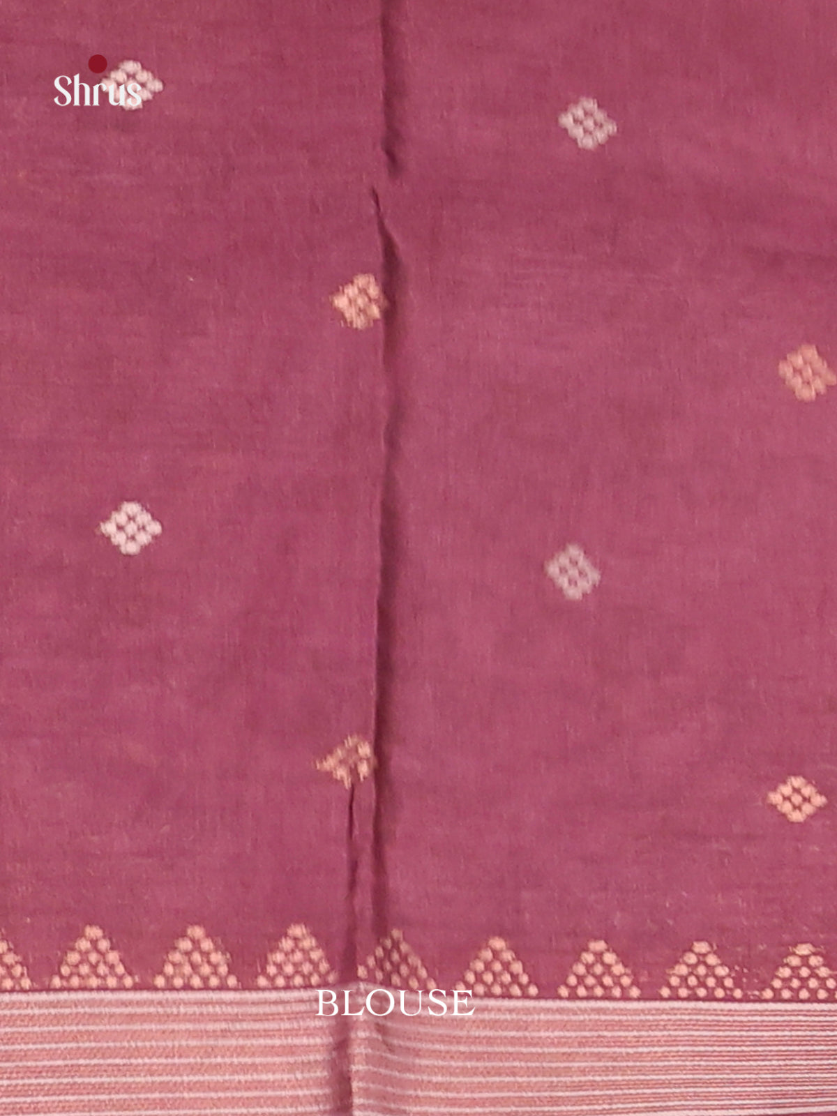 Black & Maroon- Semi Tussar Saree