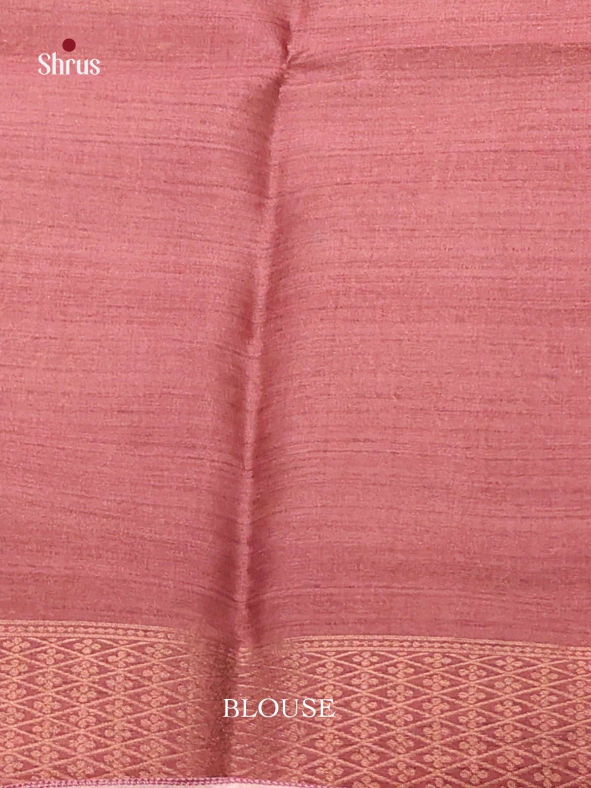 Blue & Brown - Semi Tussar Saree