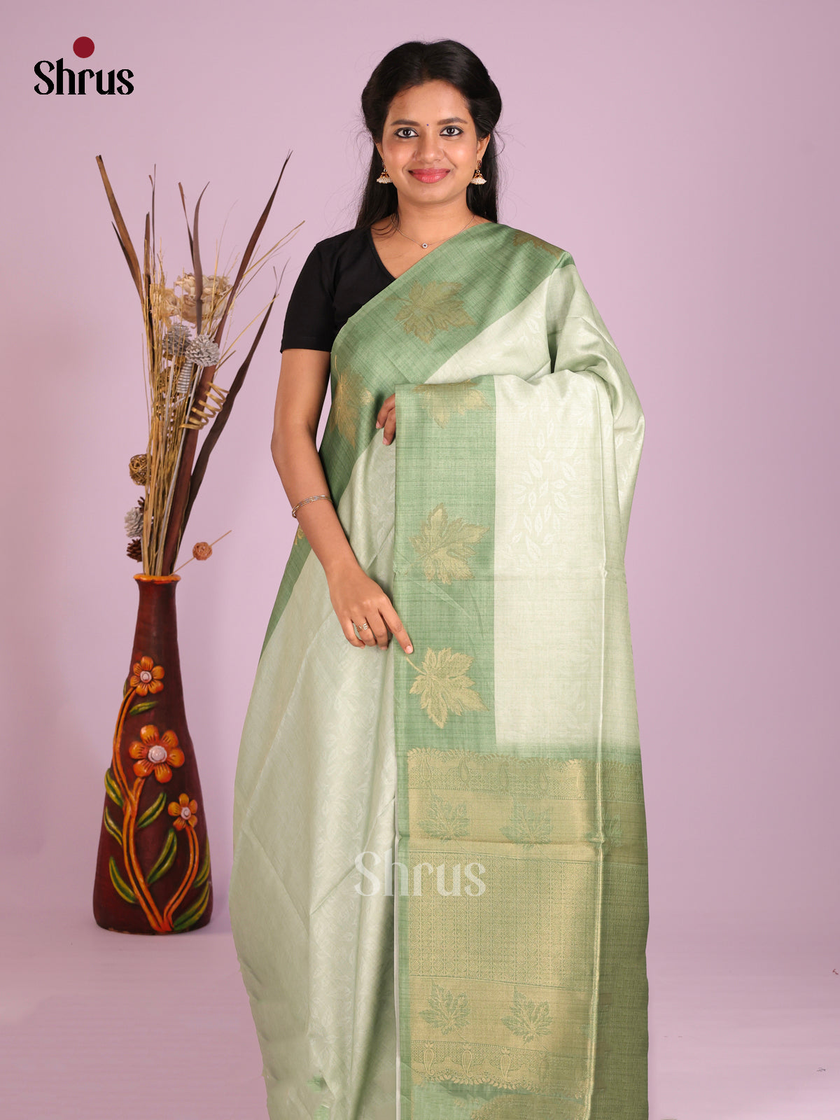 DIS08604 - Semi Tussar Saree