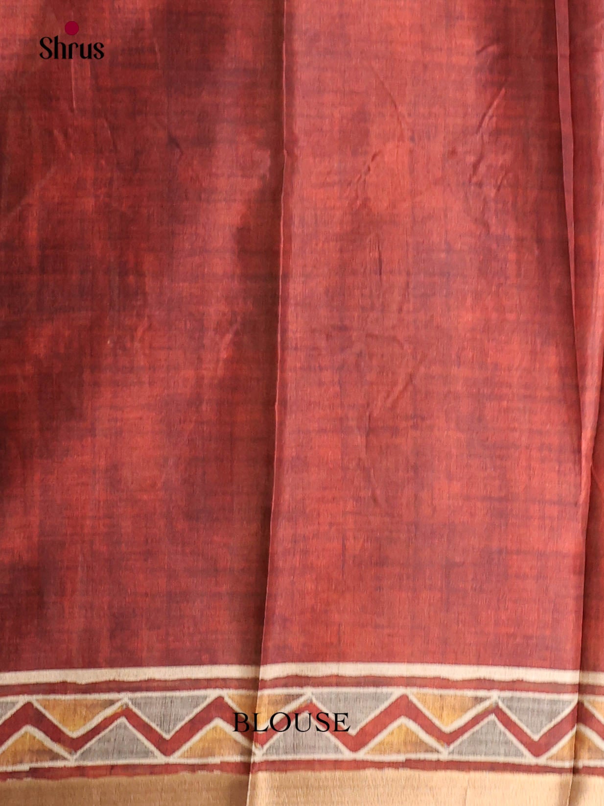 Maroon - Art Modal Saree - Shop on Shrus.com