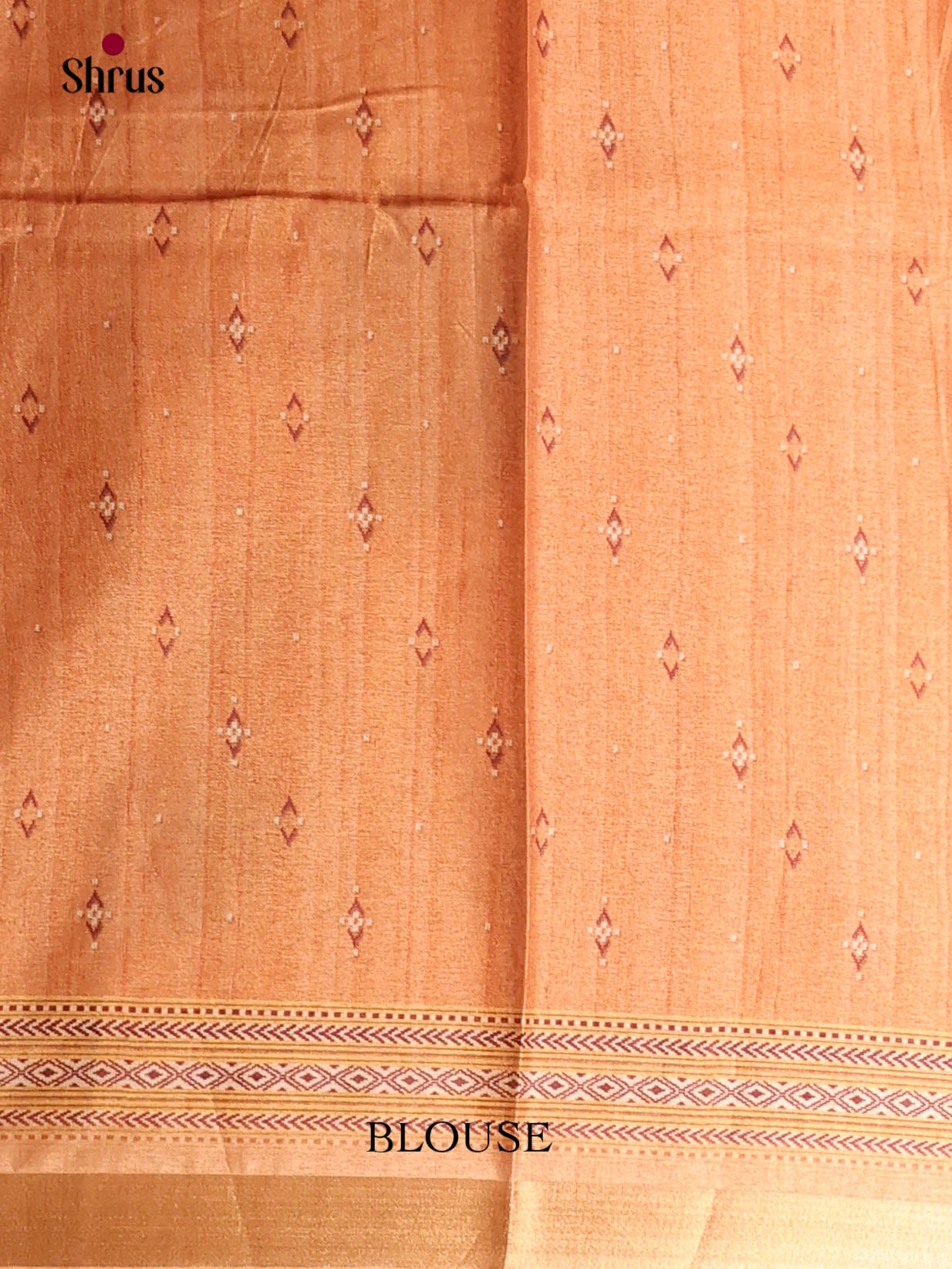 Pink & Peach- Art Modal Saree