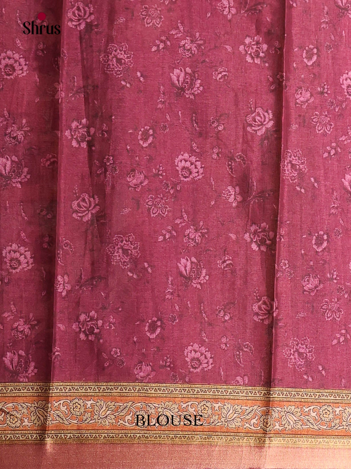 Purple- Art Modal Saree - Shop on Shrus.com