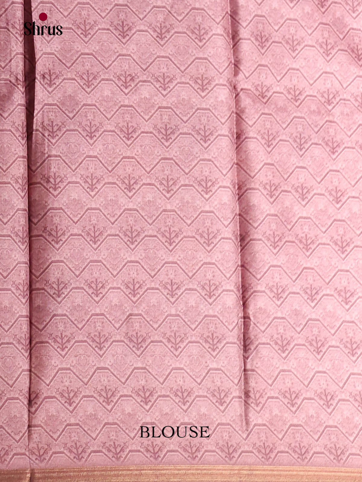 Cream & Purple - Art Modal Saree