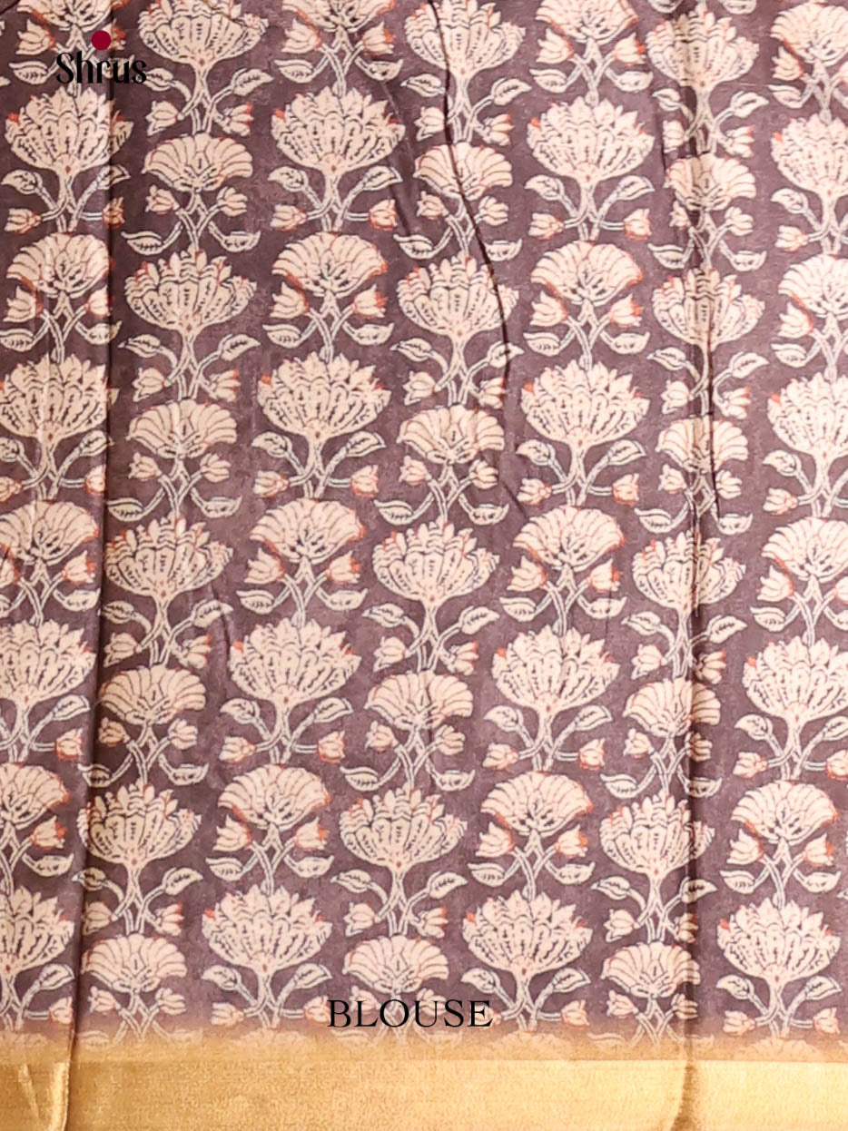 Black & Mustard - Art Modal Saree