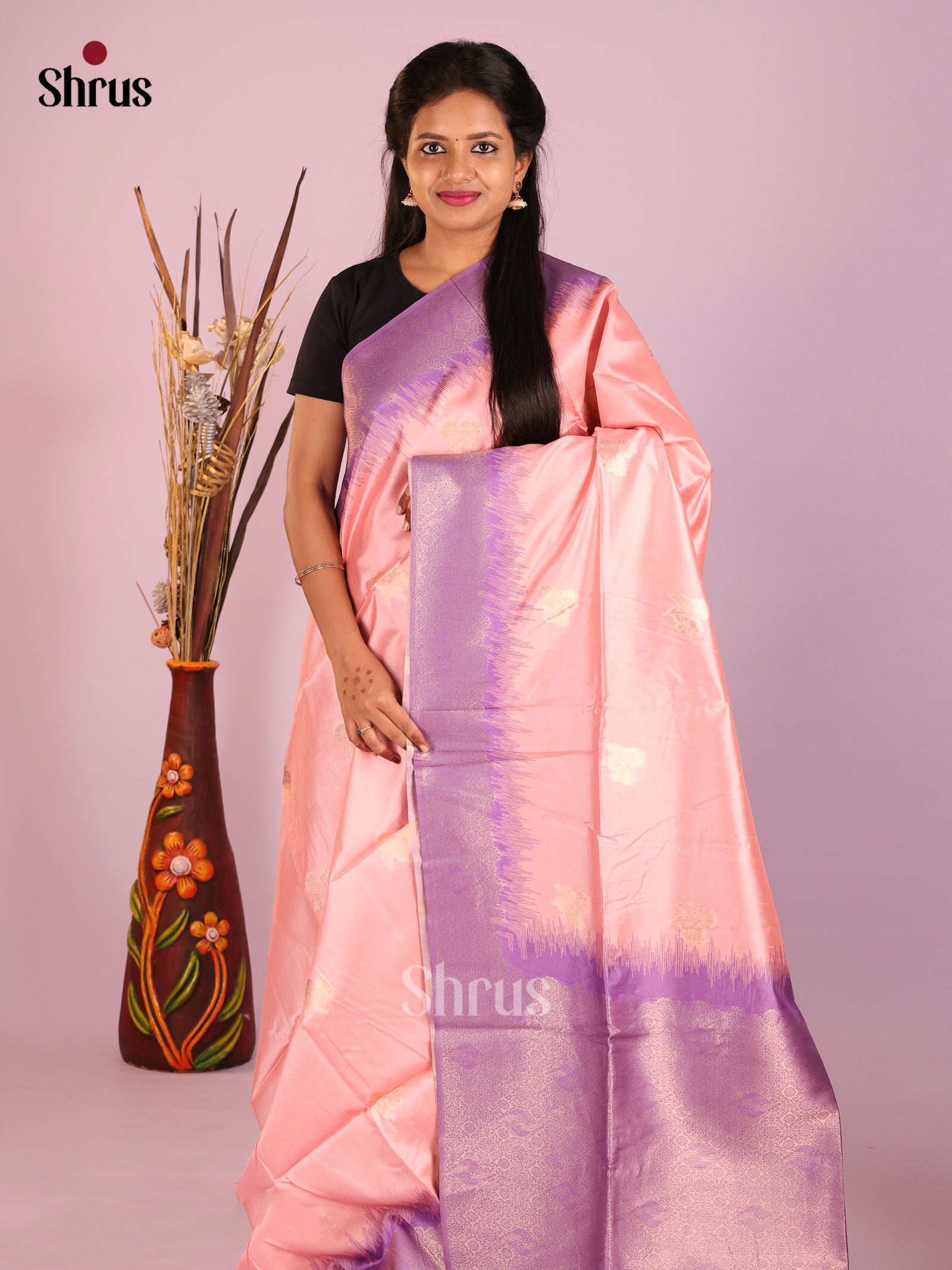 DIS08689 - Semi Tussar Saree