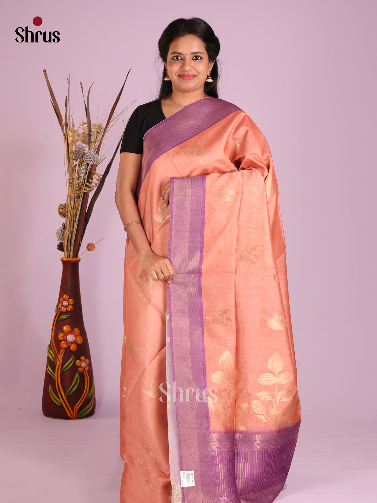 DIS08696 - Semi Tussar Saree