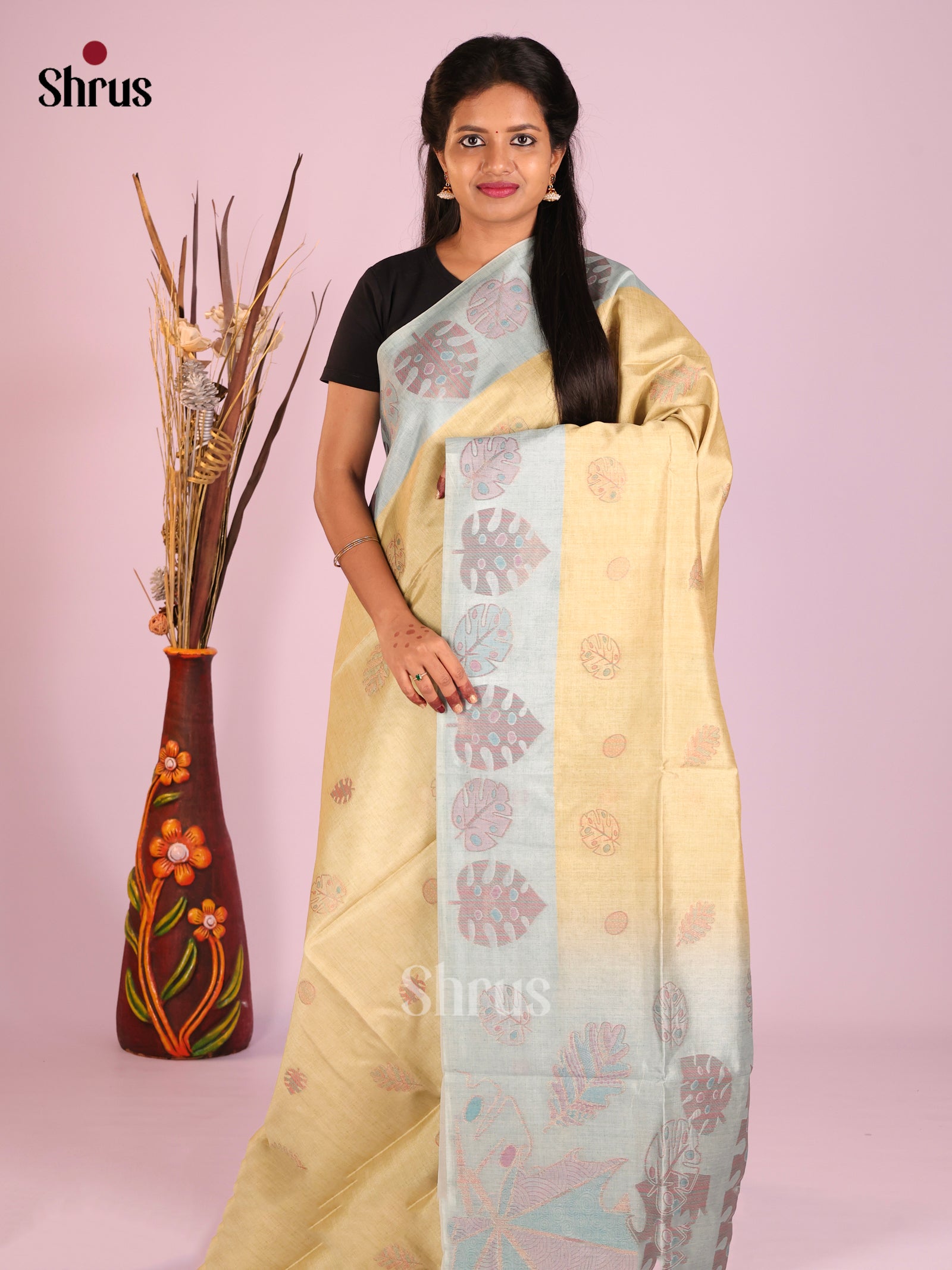 DIS08701 - Semi Tussar Saree