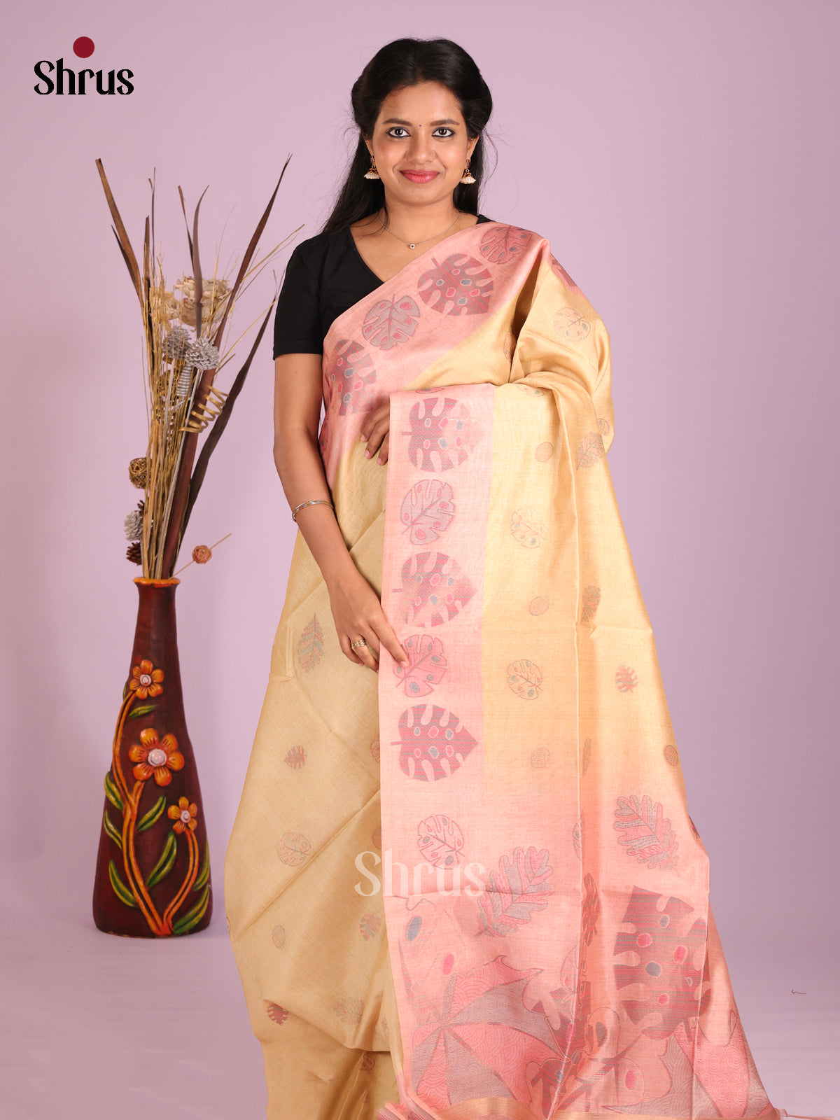 DIS08704 - Semi Tussar Saree