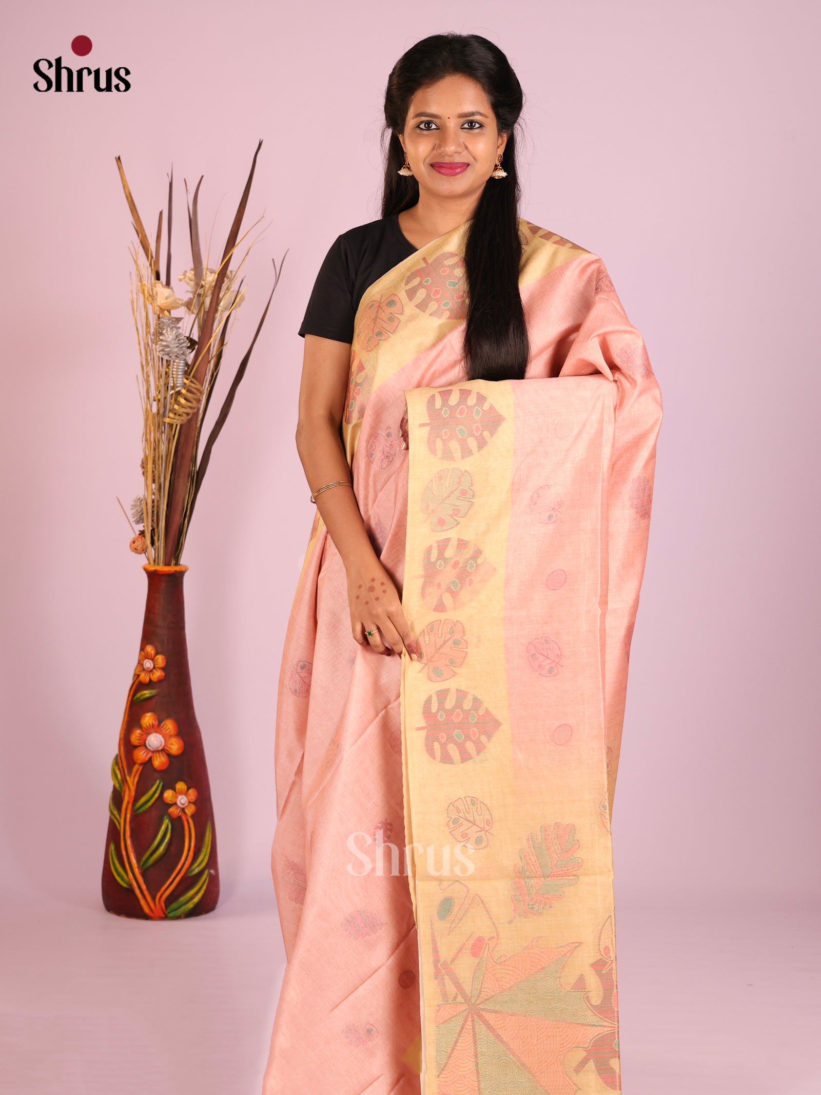 DIS08705 - Semi Tussar Saree