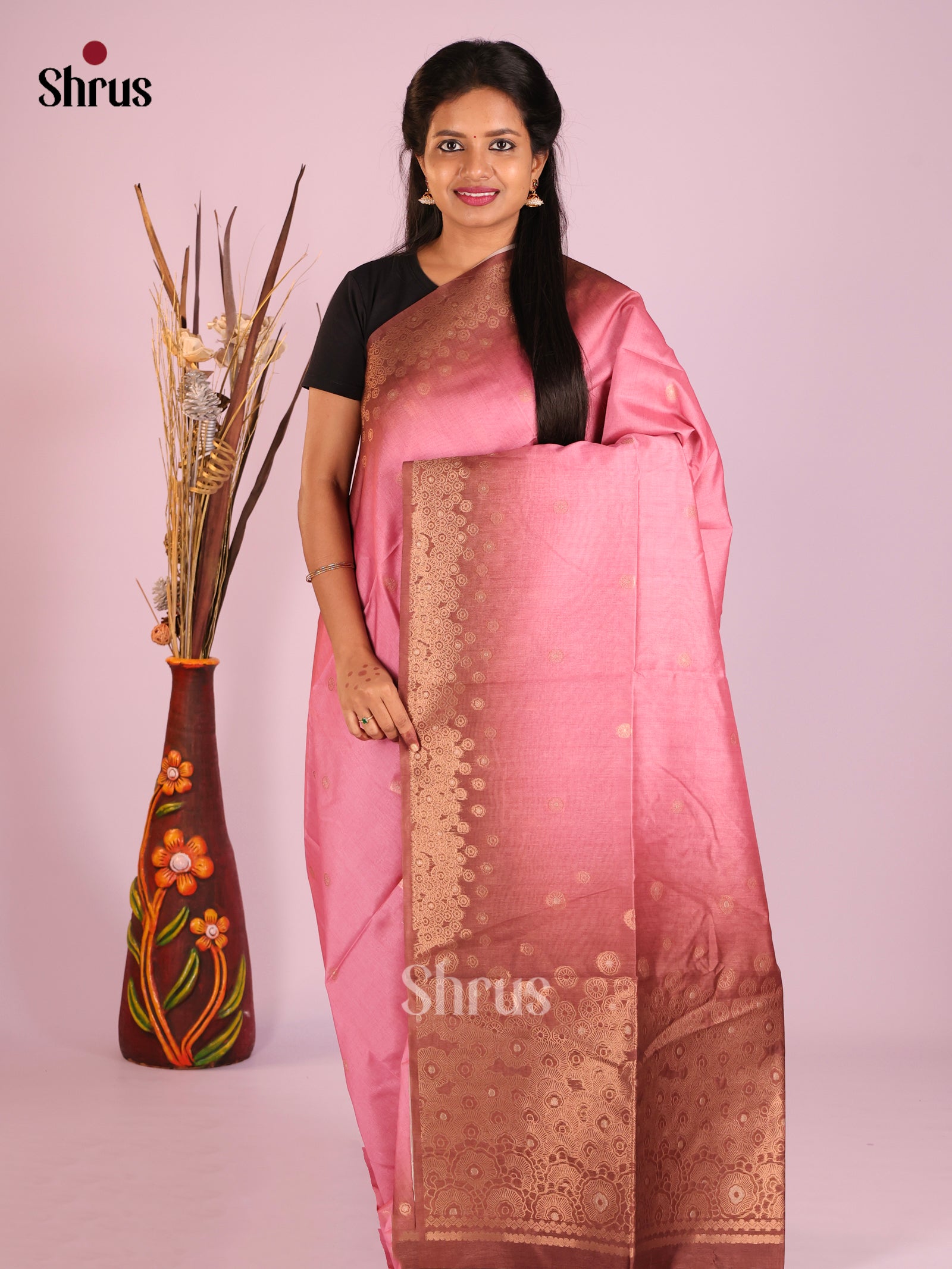 DIS08713 - Semi Tussar Saree