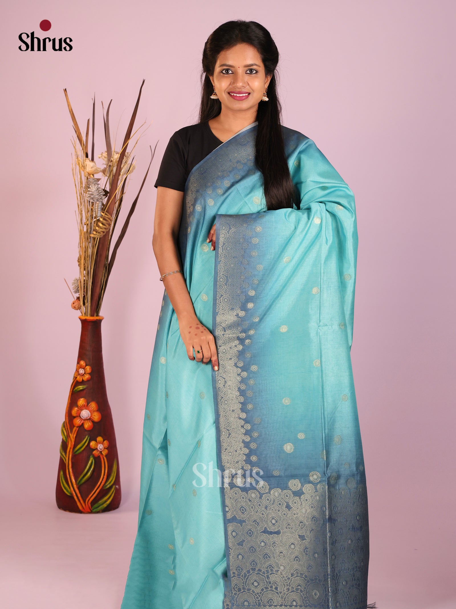 DIS08716 - Semi Tussar Saree