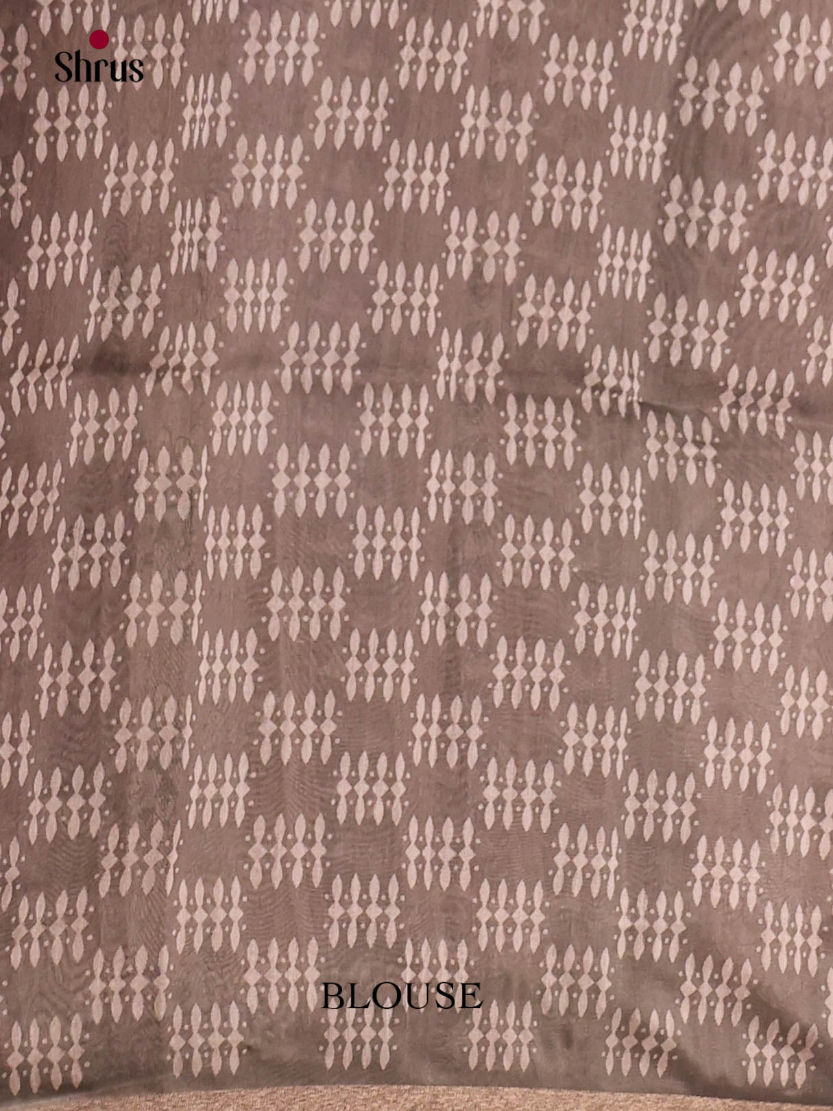 Grey - Semi Chanderi Saree