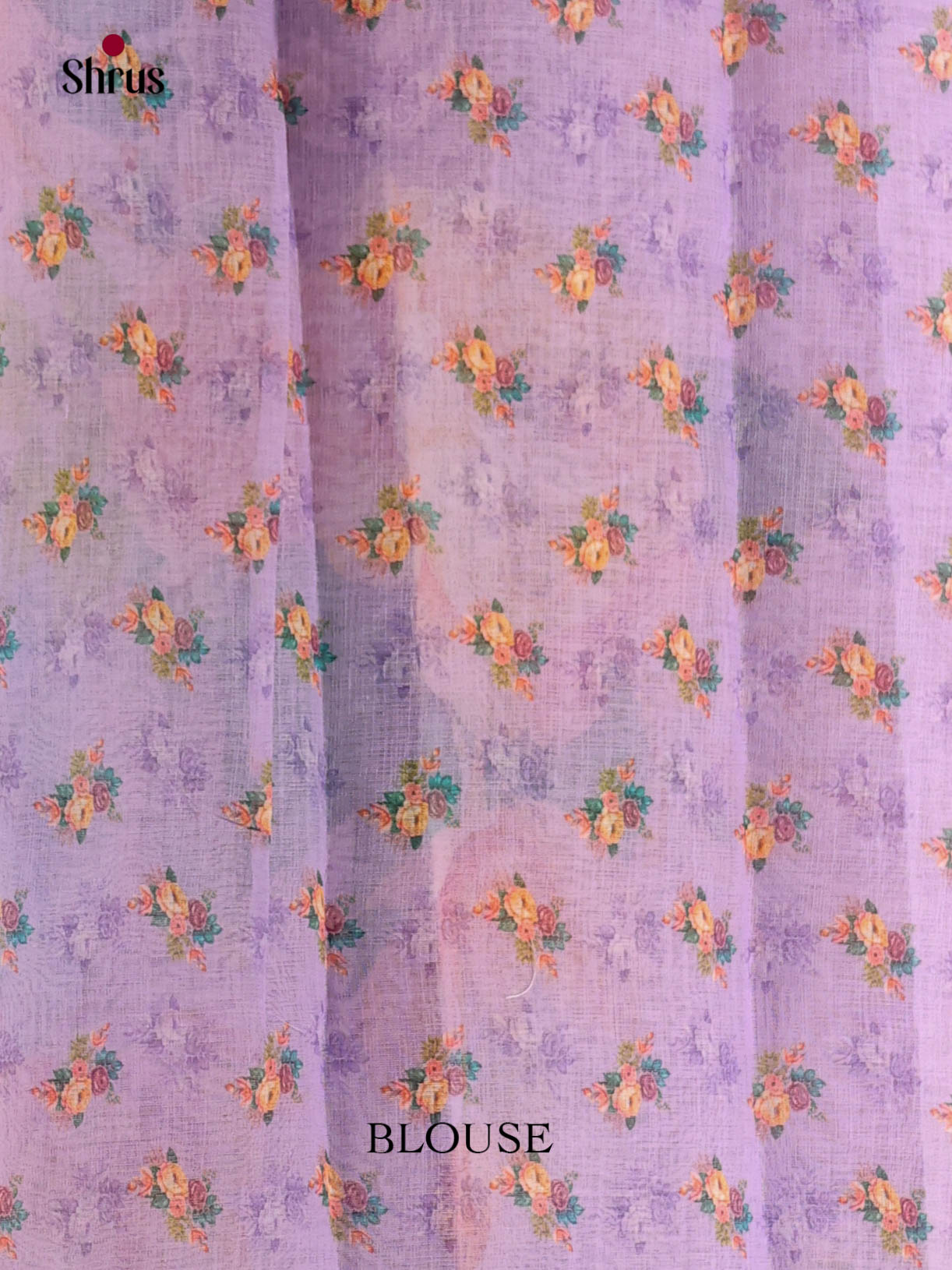 Lavender - Linen Cotton Saree