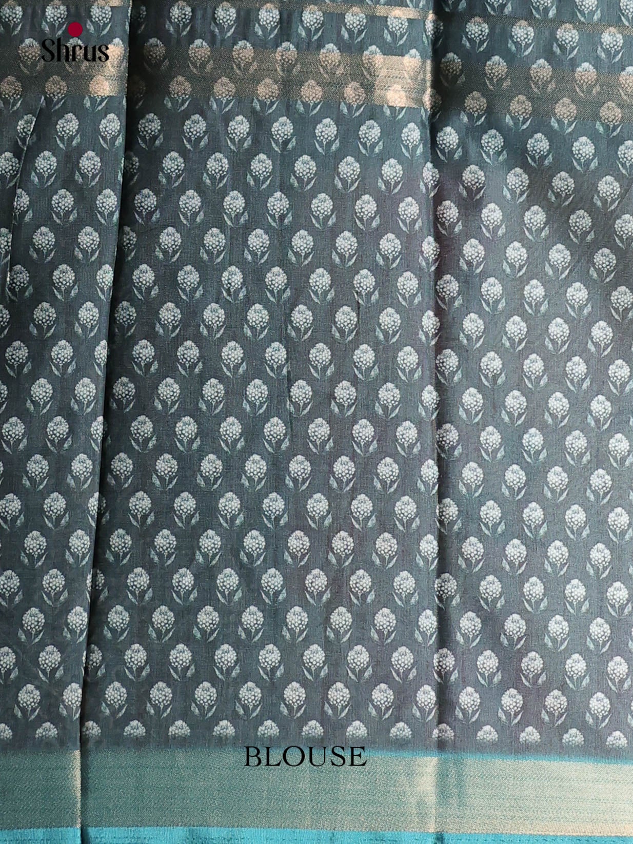 Pink & Blue - Semi matka Saree