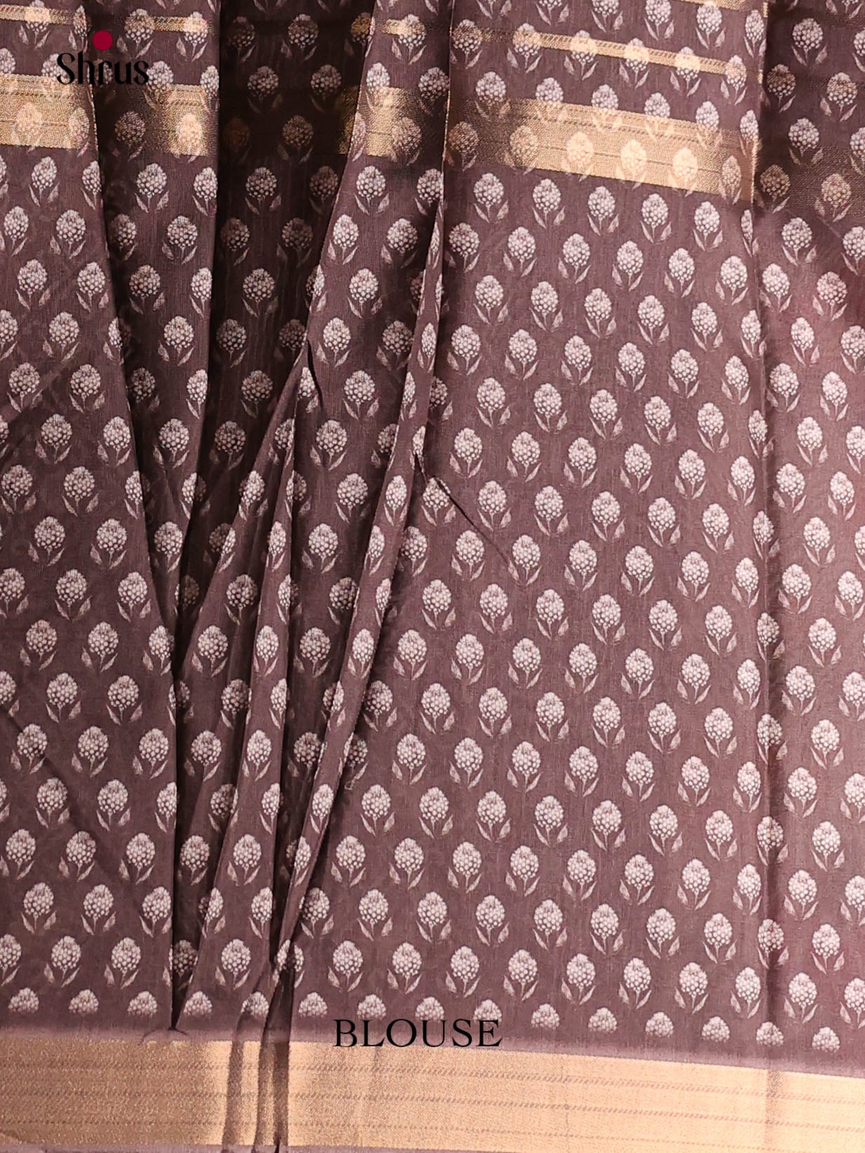 Pink & Cream - Semi matka Saree