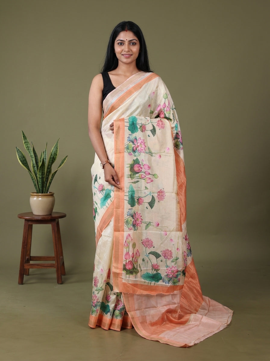 DIS09423 - Semi matka Saree