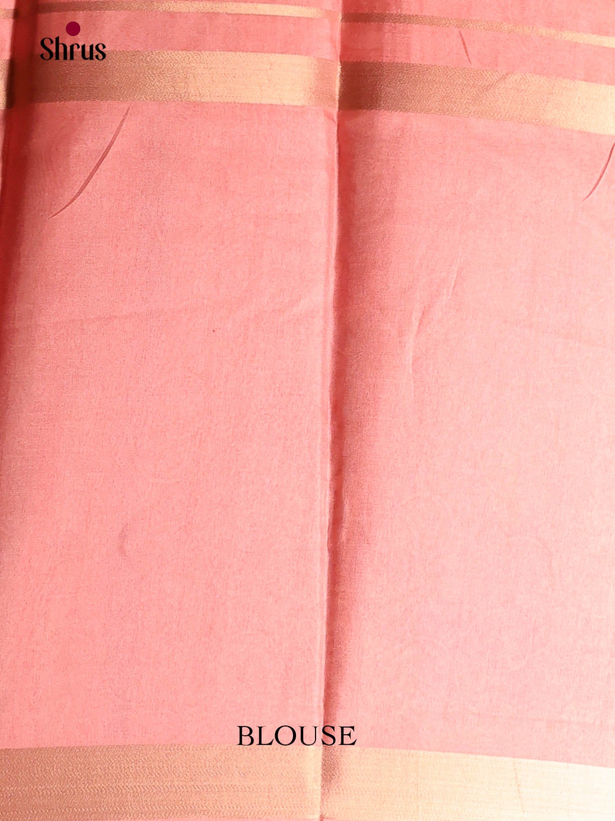 Pink & Grey - Semi matka Saree