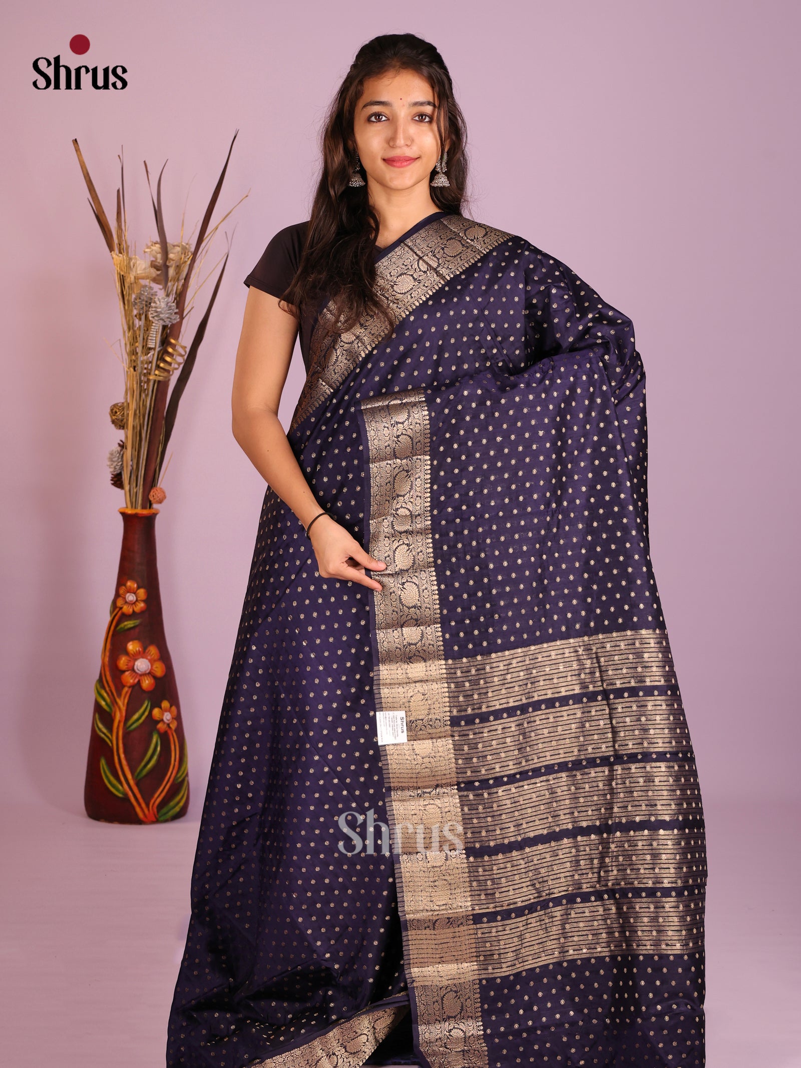 DIS09478 - Semi Rawsilk Saree