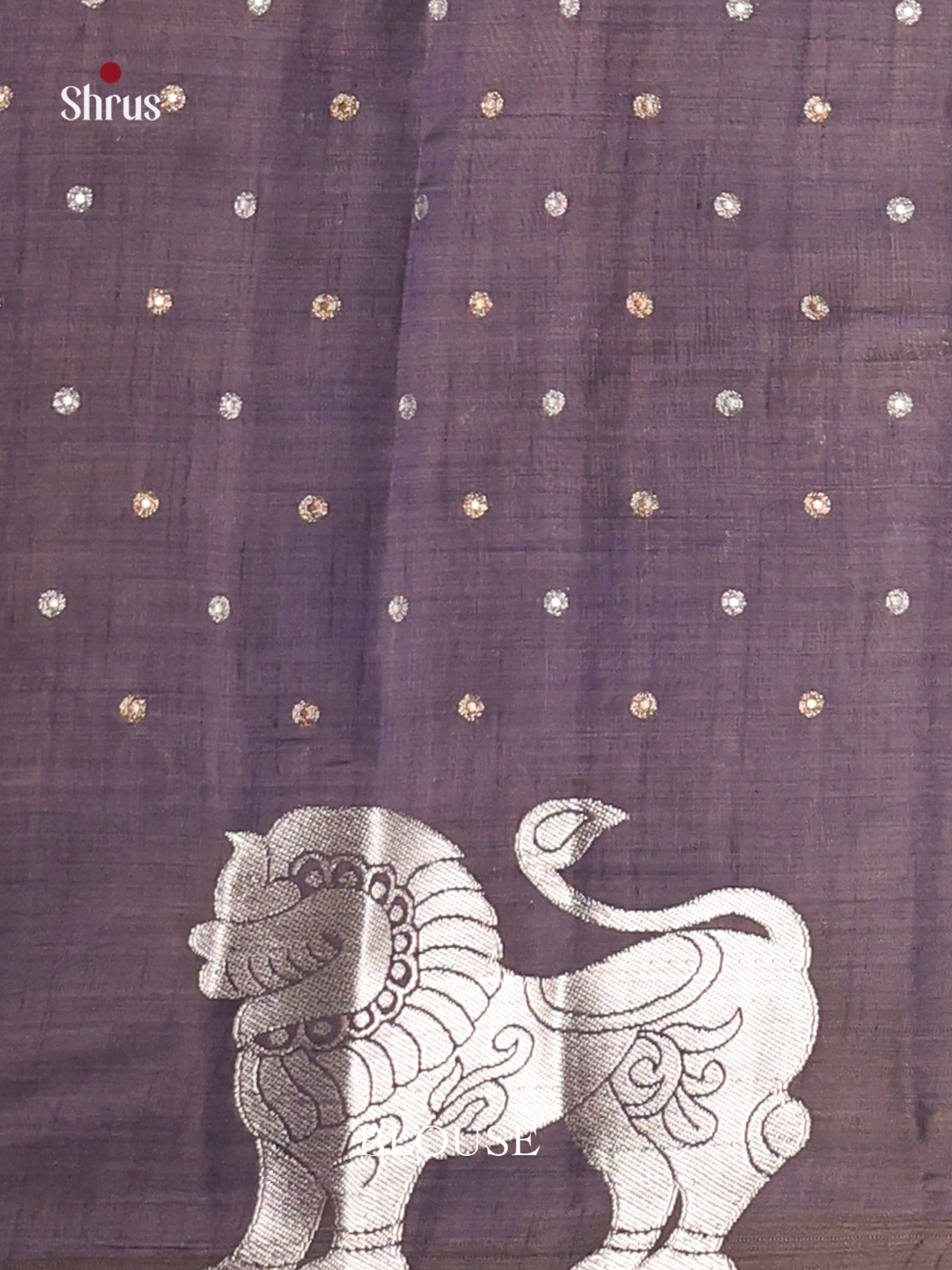DIS09558 - Semi Rawsilk Saree