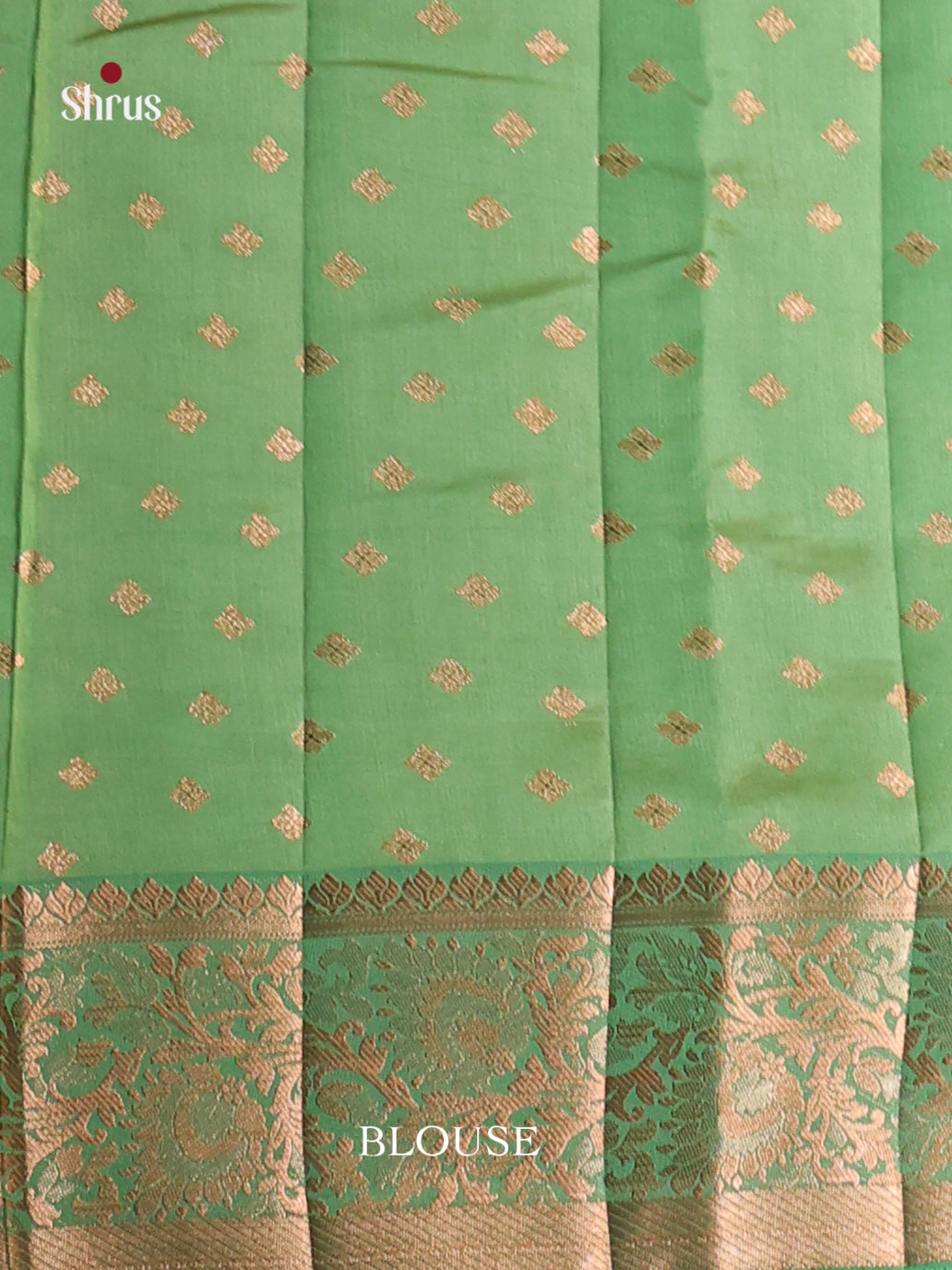Pastel Green - Semi Rawsilk Saree